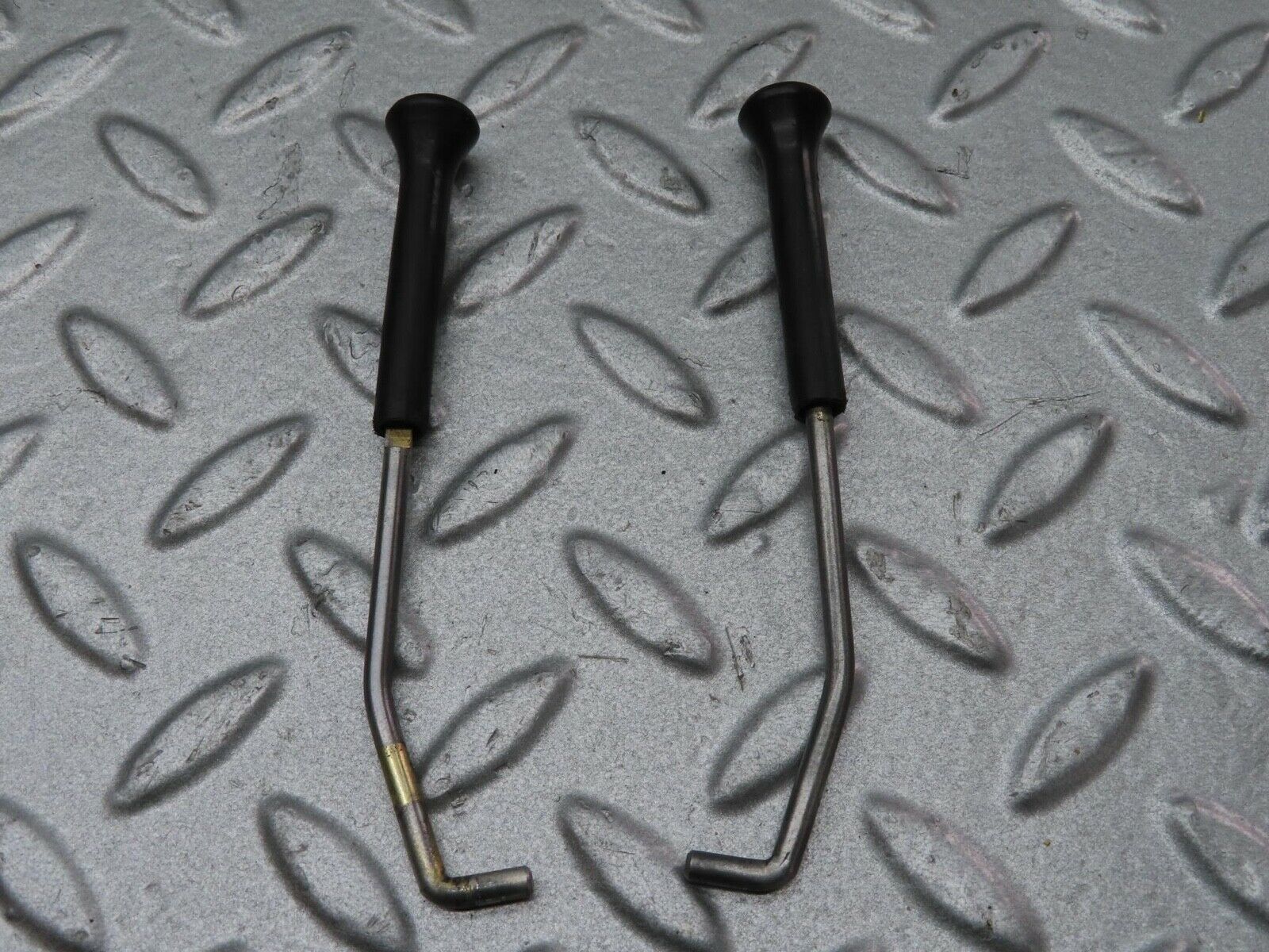 14478 Mercedes-Benz W116 350SE Rear Door Lock Knob Pair