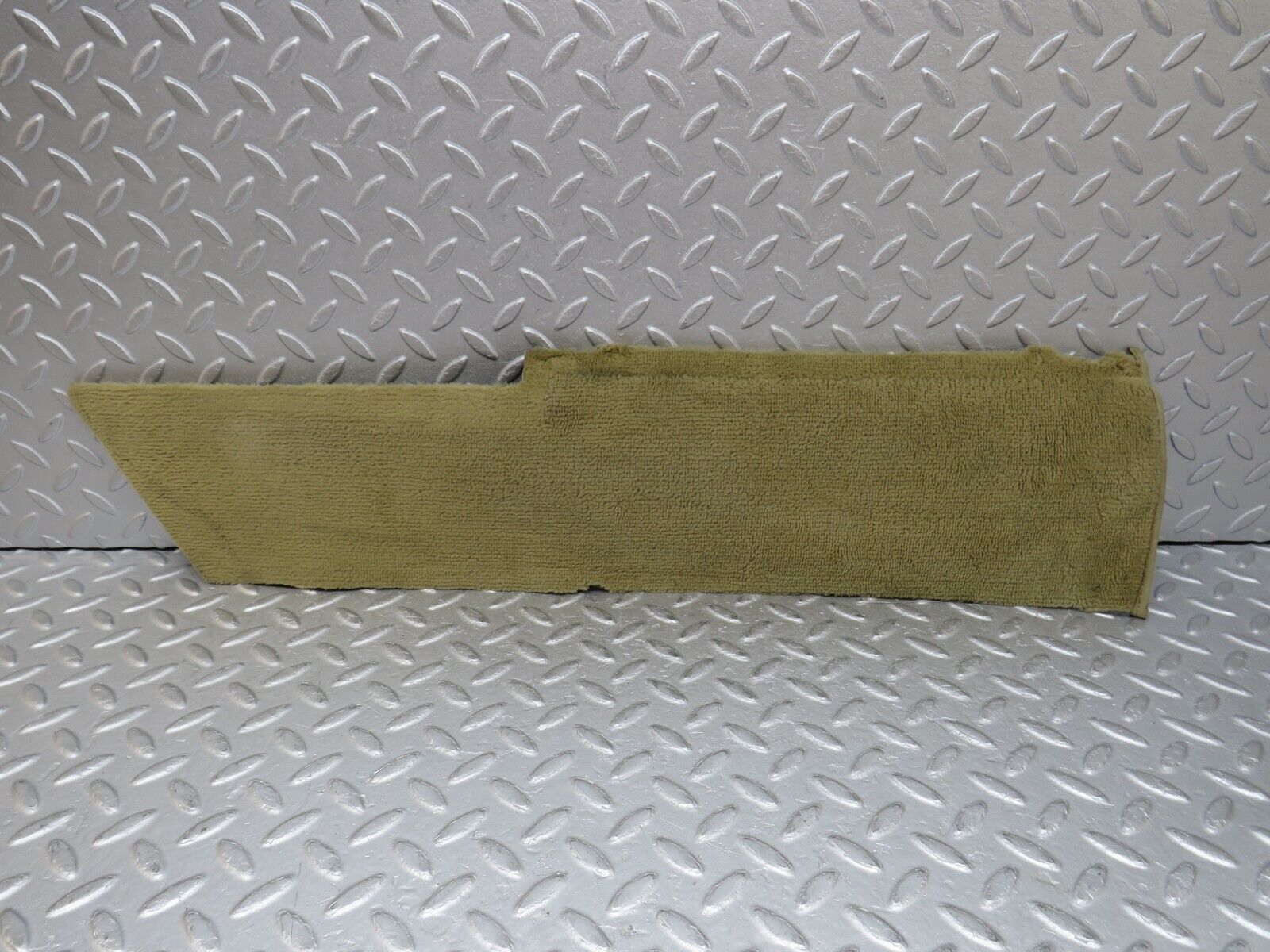 36593 Mercedes-Benz W201 190E 2.0L Door Sill Floor Carpet Left Side Beige