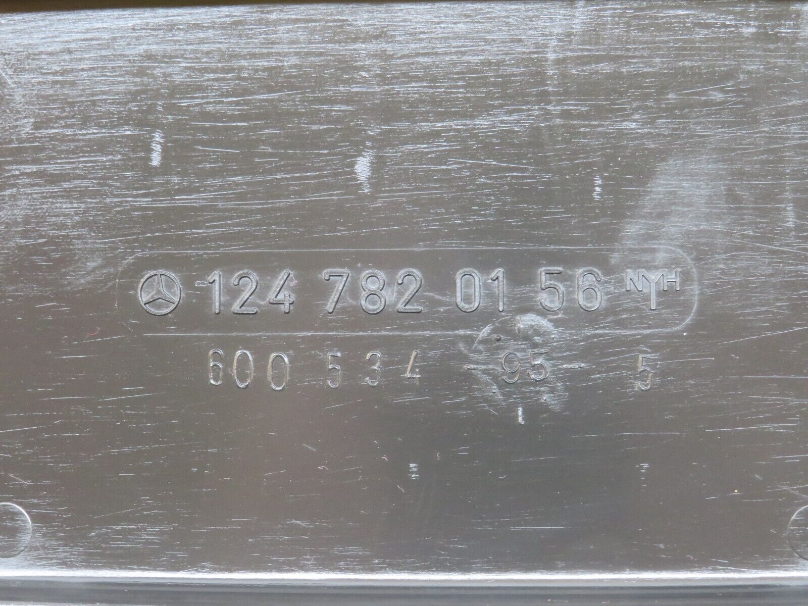 27528 Mercedes-Benz S124 300TE Wagon Sunroof Guide Cover Trim 1247820156