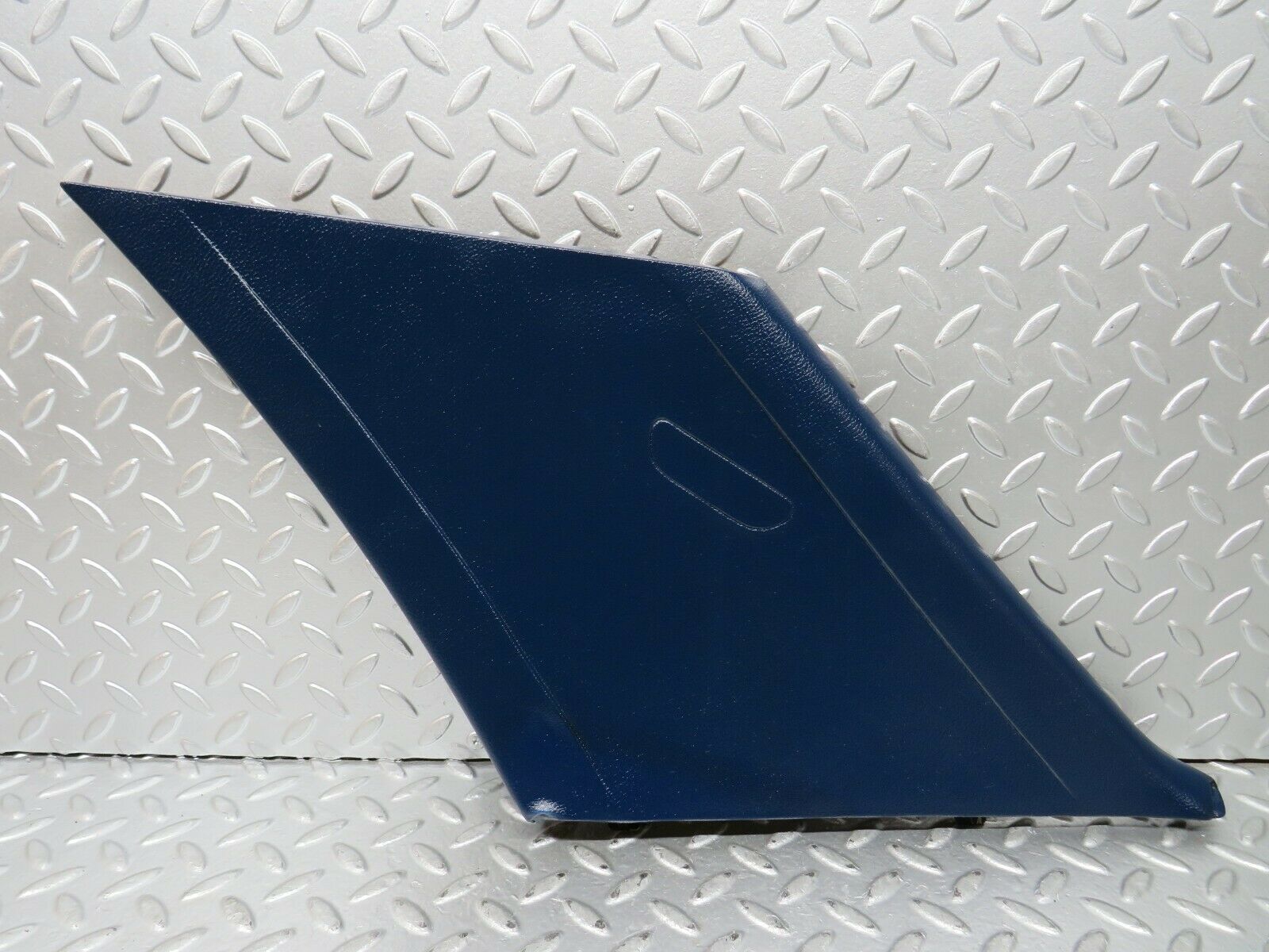 23182 Mercedes-Benz W116 350SE C Pillar Cover Trim Right Side Blue