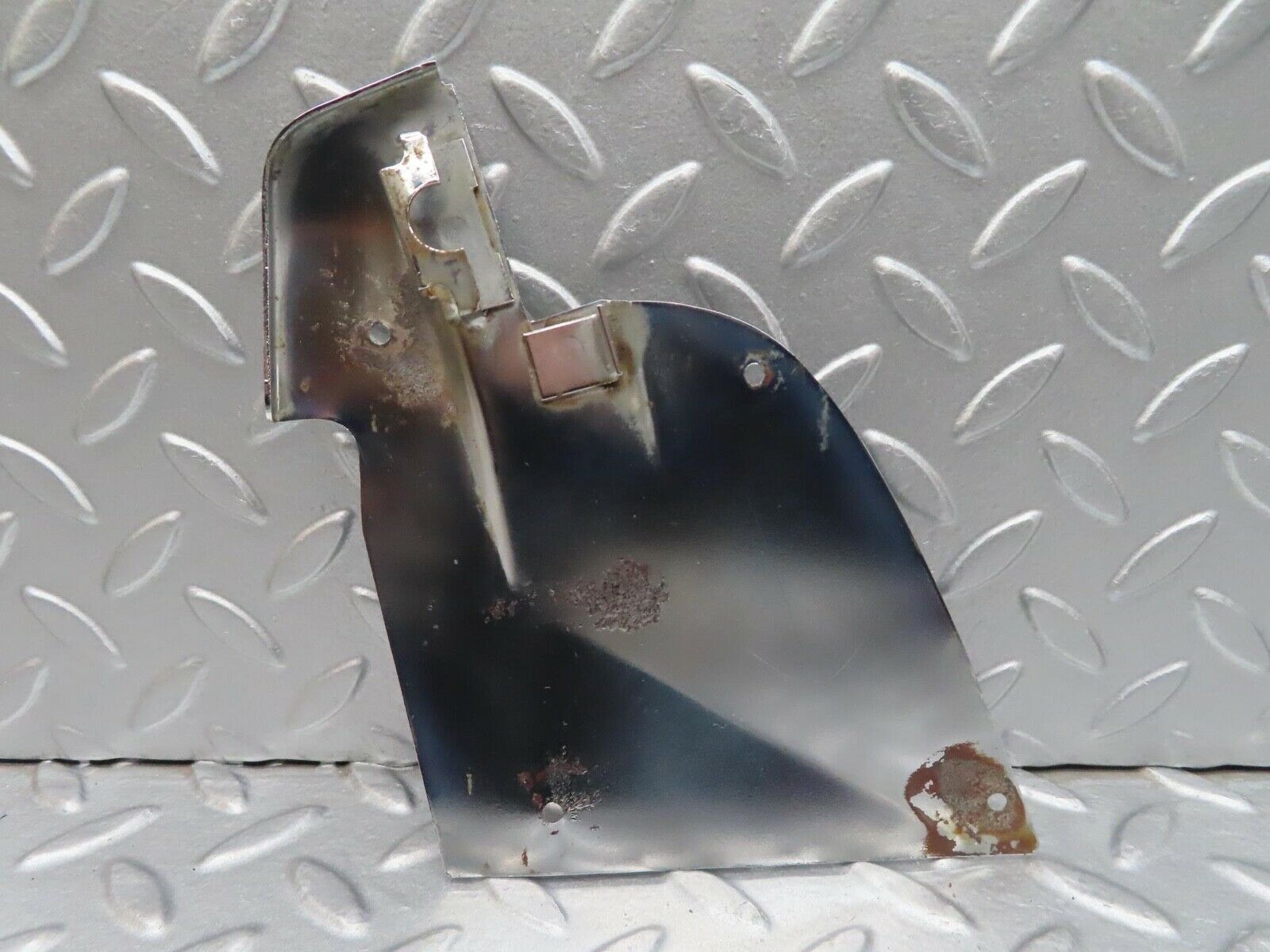 13974 Mercedes-Benz C107 280SLC B Pillar Chrome Cover Plate Right Side