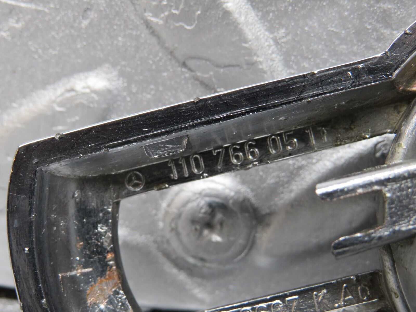 40247 Mercedes-Benz W110 230 Left Interior Door Handle Surround 1107660511