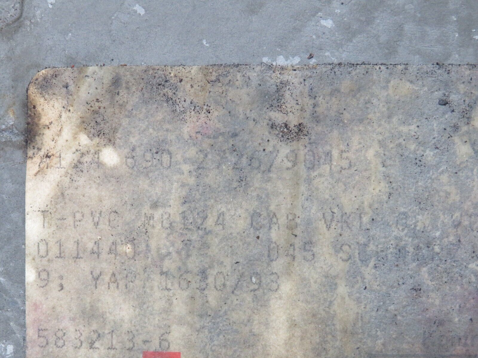 37781 Mercedes-Benz A124 320E Cabriolet Roof Headlining Panel 2x Black 1246902826 1246902726