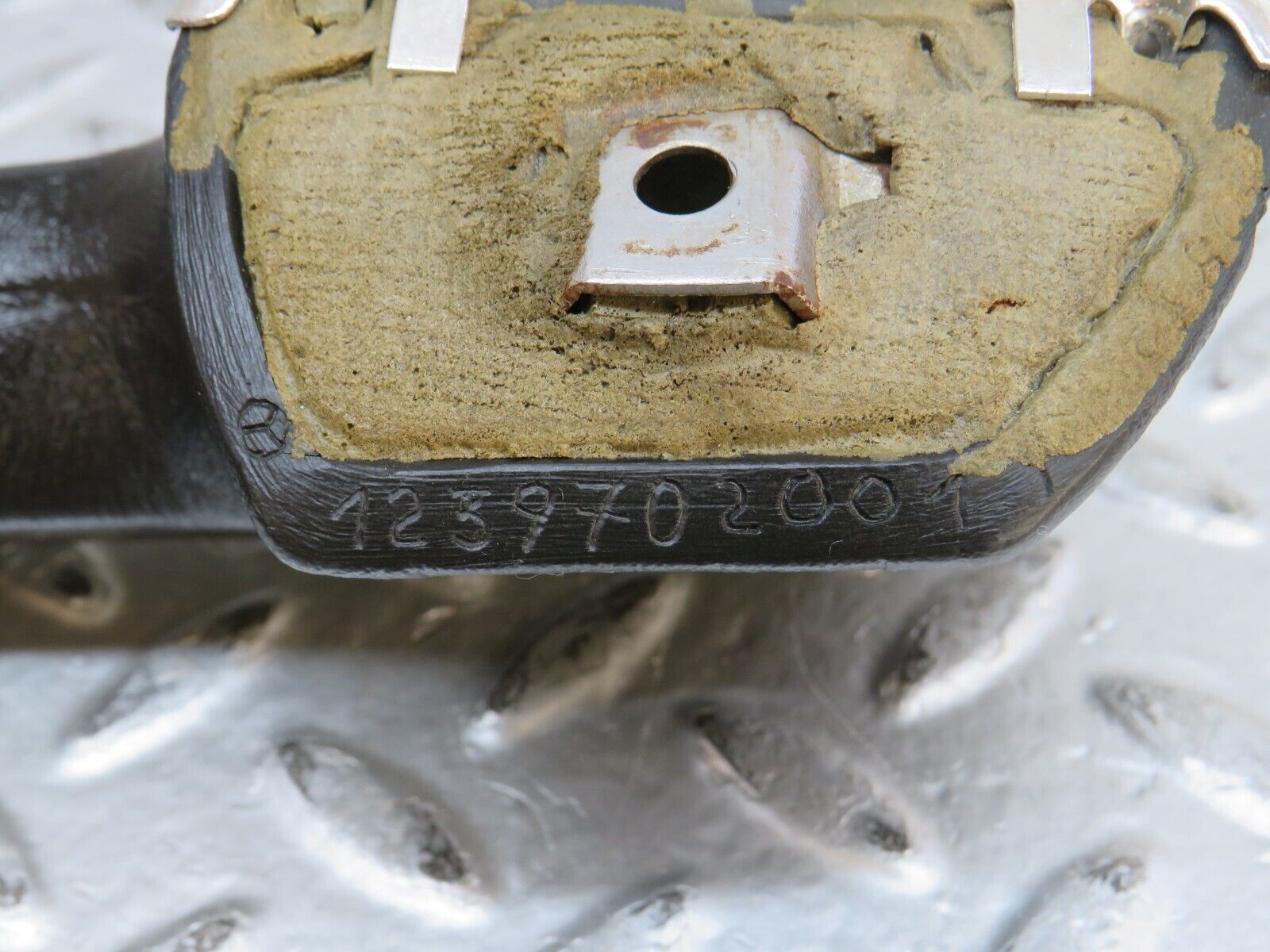 28262 Mercedes-Benz S123 240D Wagon Interior Door Handle Right Black 12397020