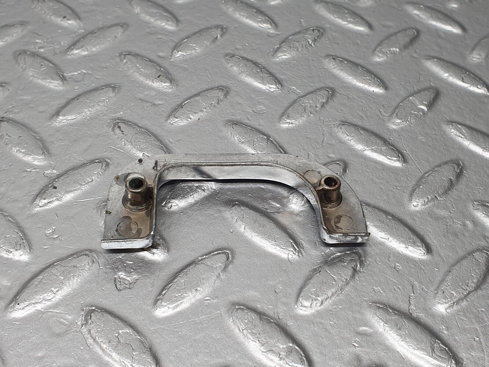 40764 Mercedes-Benz W123 300D Interior Chrome Door Latch Trim Left 1237230124