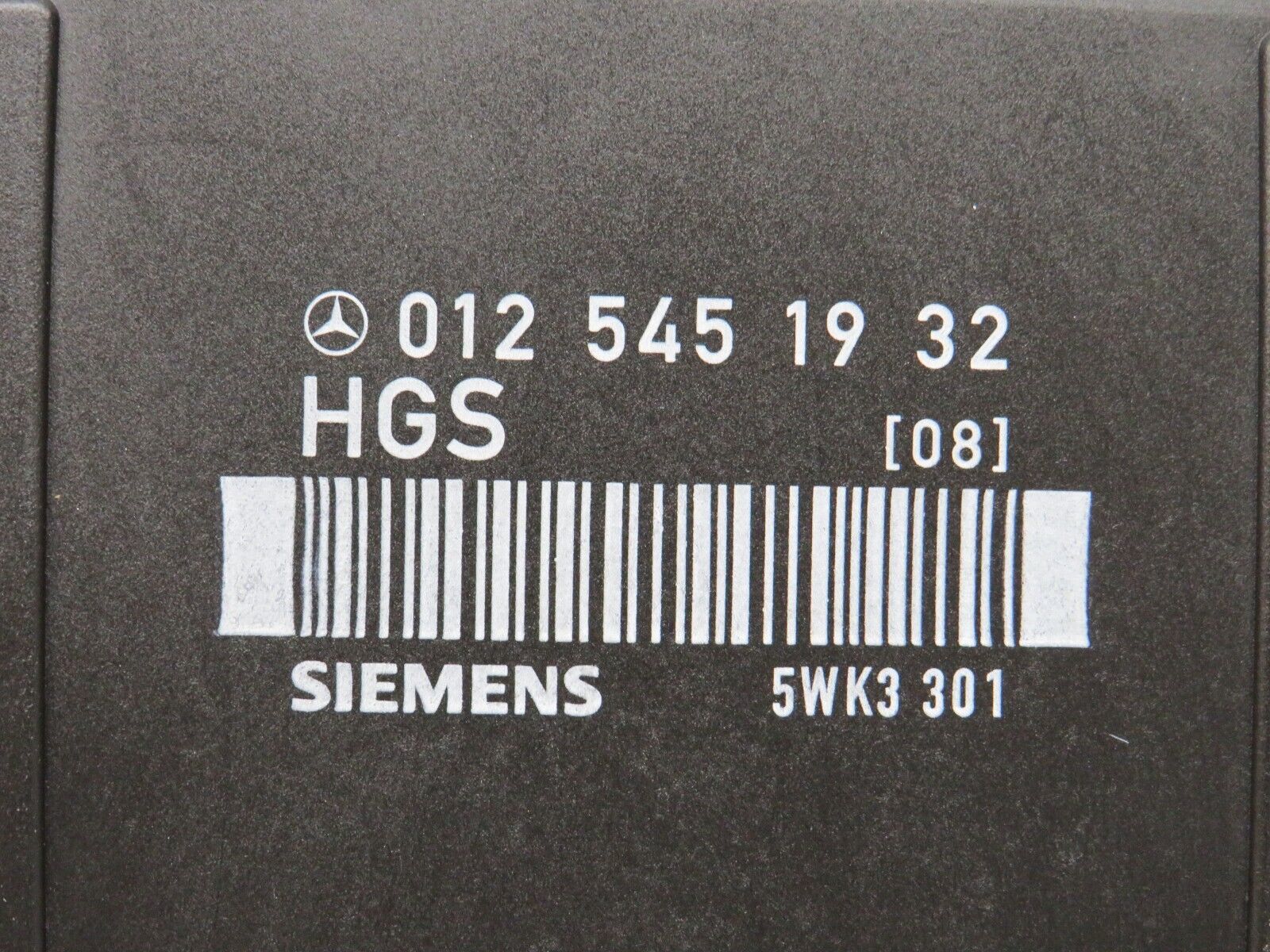 37903 Mercedes-Benz A124 320E Cabriolet Gearbox Control Unit Siemens 0125451932