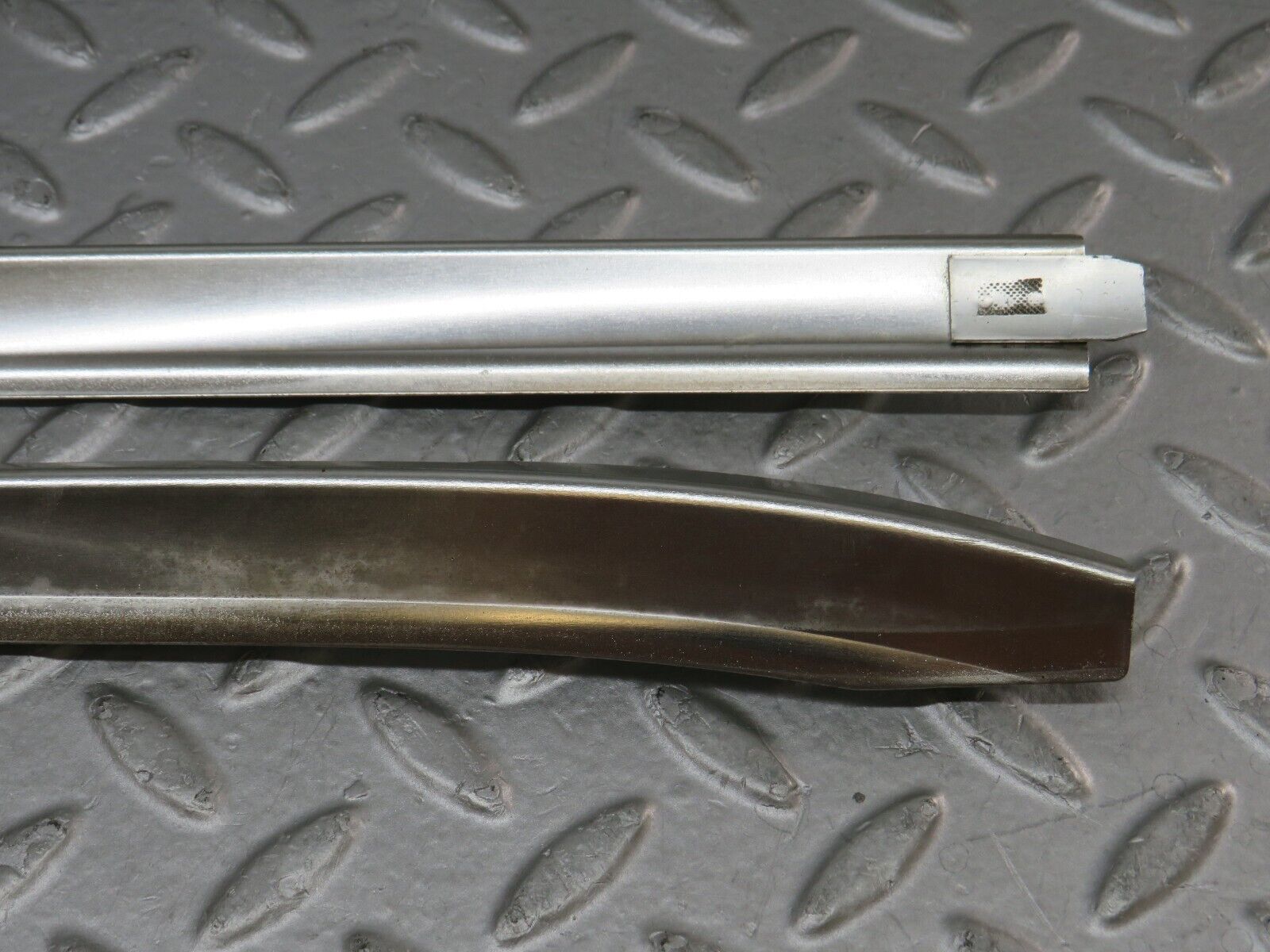 36310 Mercedes-Benz W126 420SE A Pillar Chrome Cover Trim Pair