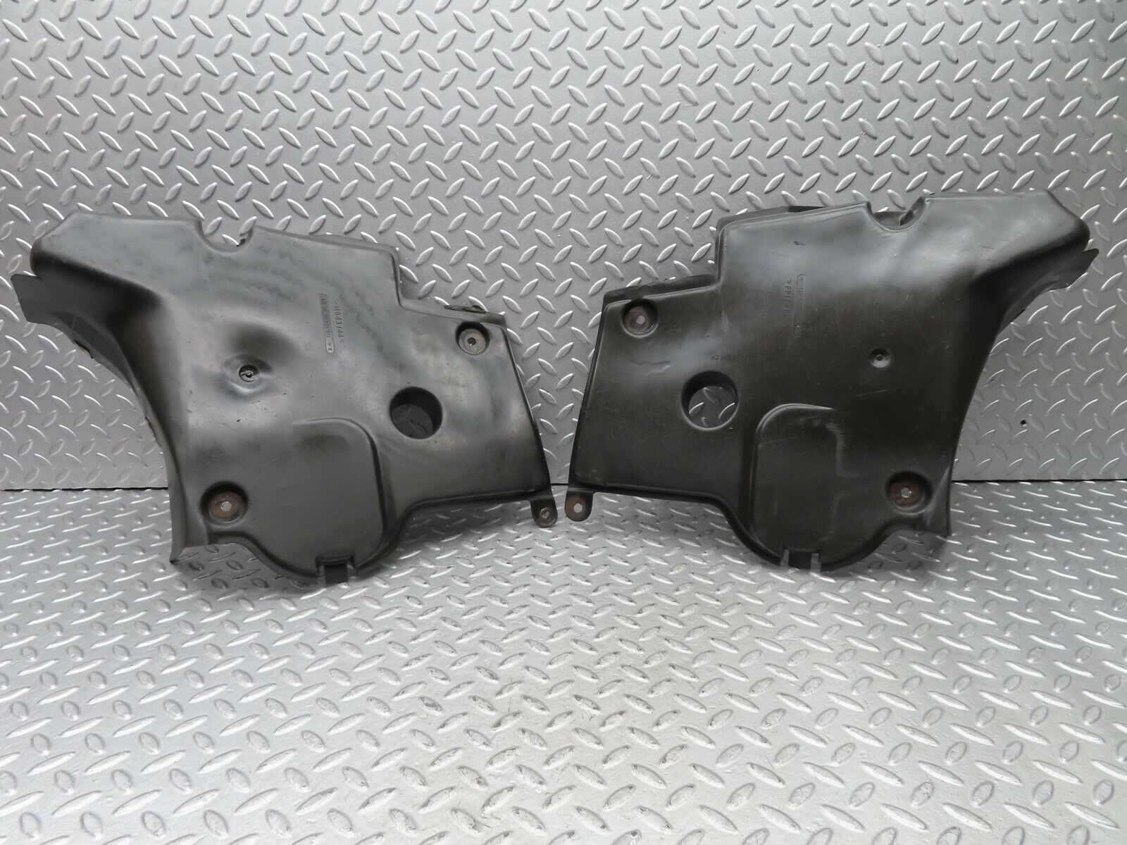 19594 Mercedes-Benz C140 CL420 Engine Bay Undertray Cover Pair 1405240330