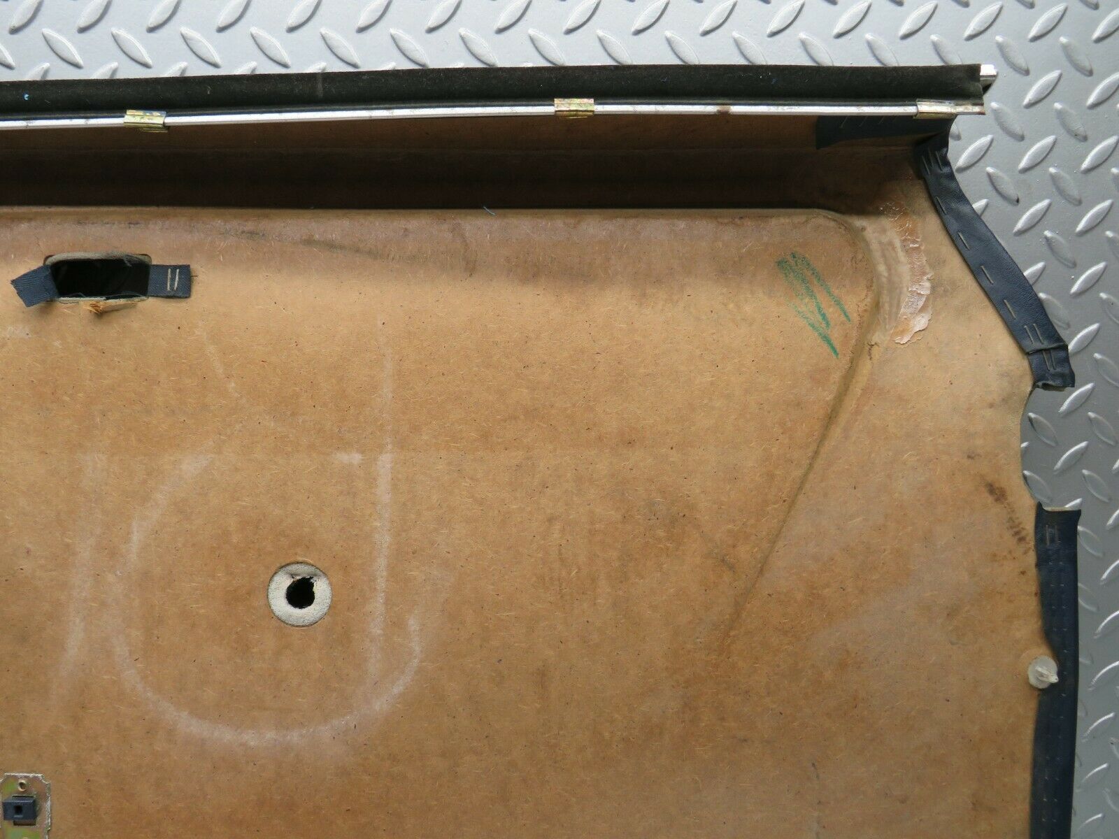 22935 Mercedes-Benz C123 230CE Coupe Front Left Door Card Blue