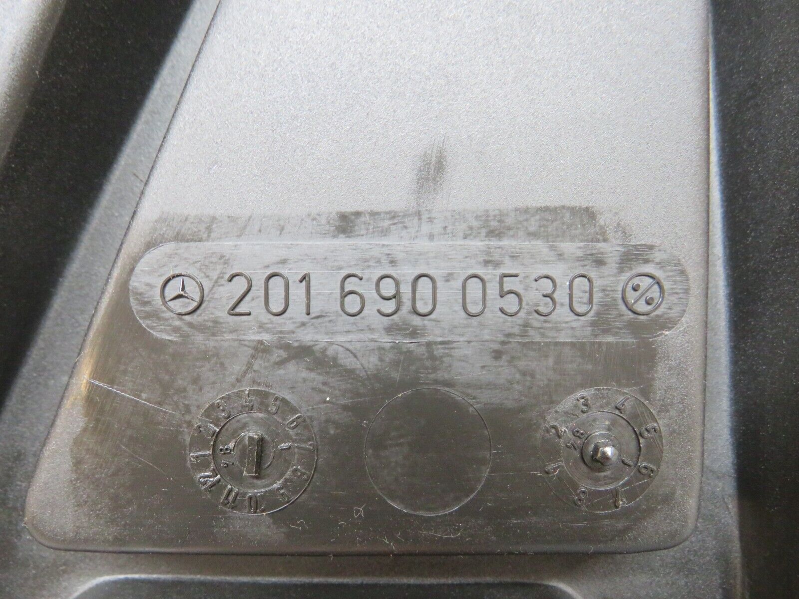 30649 Mercedes-Benz W201 190E 2.0L Spare Wheel Cover 2016900530 2016900730