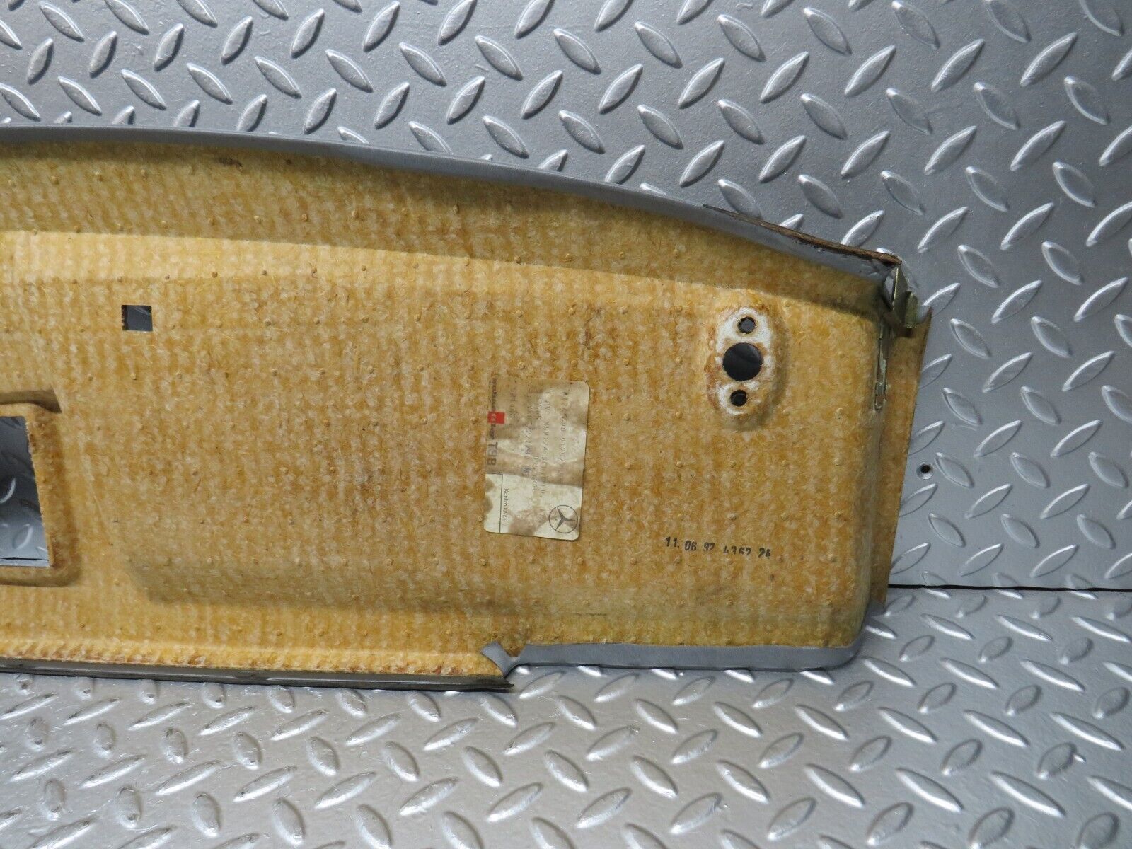 30313 Mercedes-Benz W124 230E Headlining Roof Panel Grey 1246909125