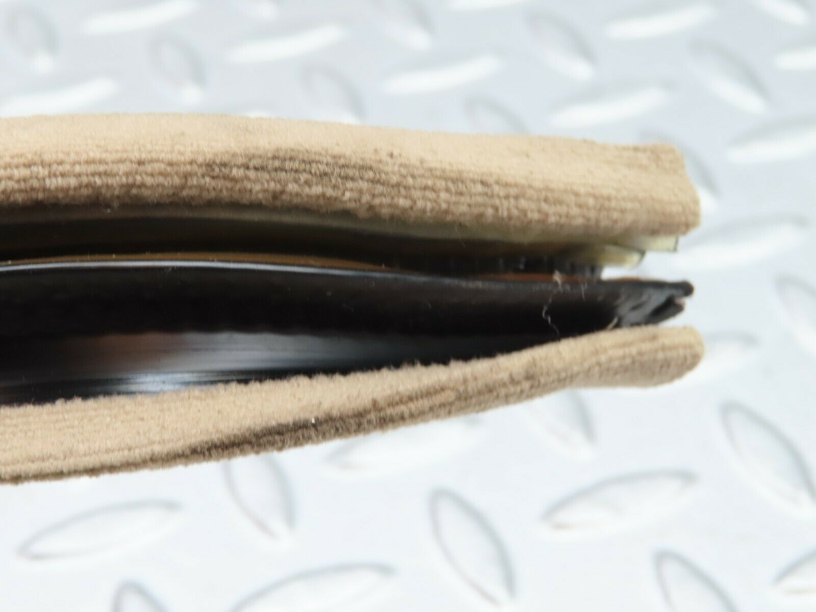 5498 Mercedes-Benz W124 230E Rear Left Door Frame Rubber Seal Beige Cloth