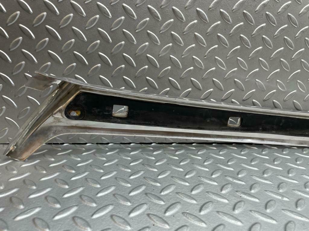 0034 Mercedes-Benz W116 350SE A Pillar Chrome Moulding Trim Left Side