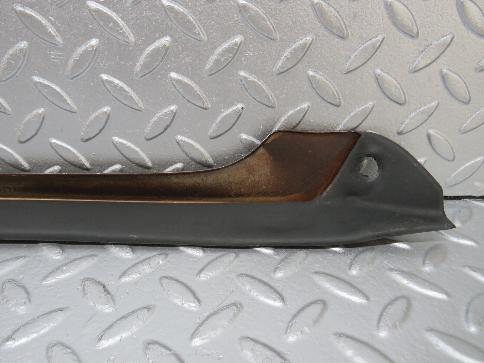 34273 Mercedes-Benz C126 380SEC A Pillar Exterior Cover Trim Left 1266980798