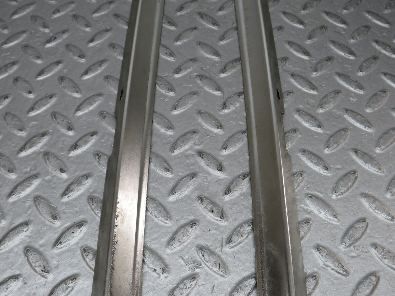 36310 Mercedes-Benz W126 420SE A Pillar Chrome Cover Trim Pair
