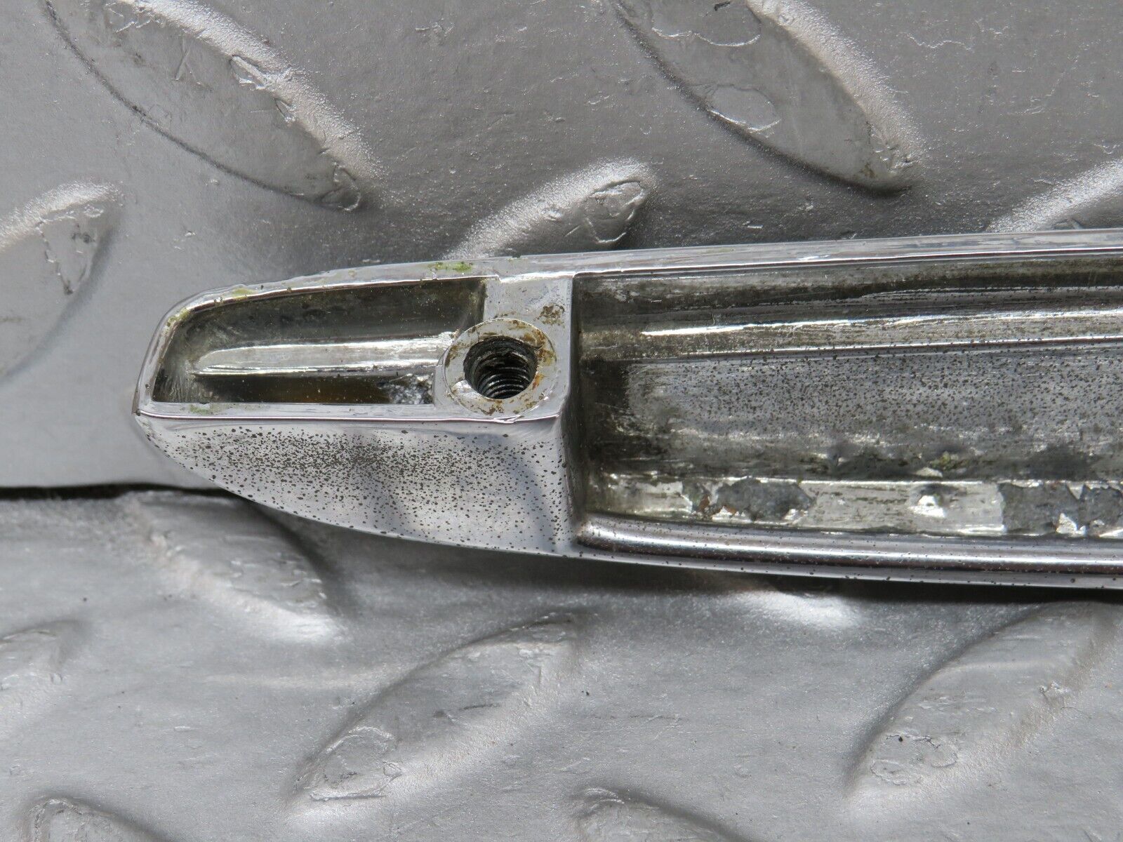 35707 Mercedes-Benz W108 Trunk Lid Chrome Handle