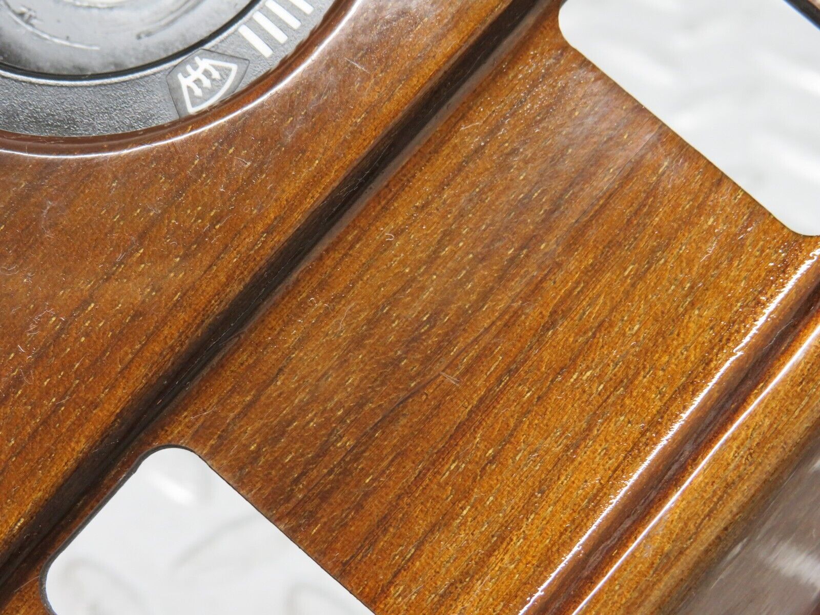 34045 Mercedes-Benz W124 260E Heater Control Panel Wood Trim 1246880275