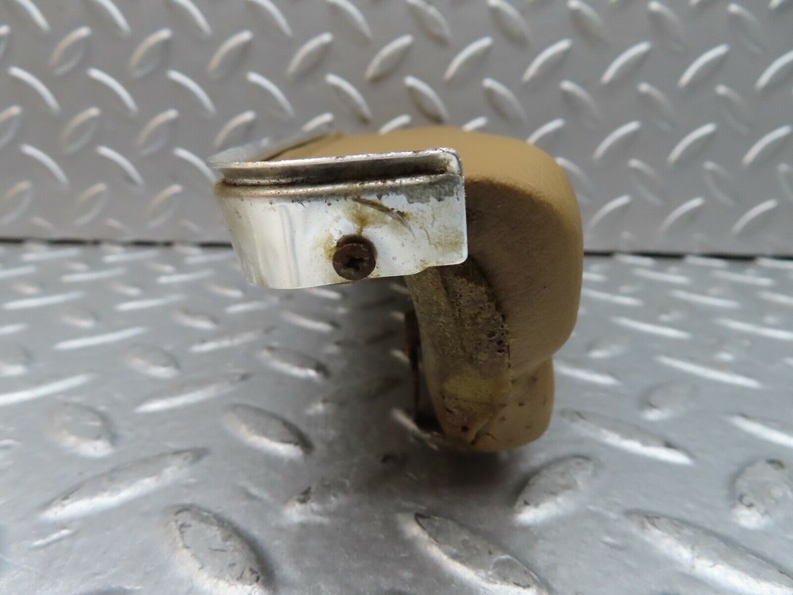 0753 Mercedes-Benz C107 350SLC Coupe Rear Right Card Panel Arm Rest Beige