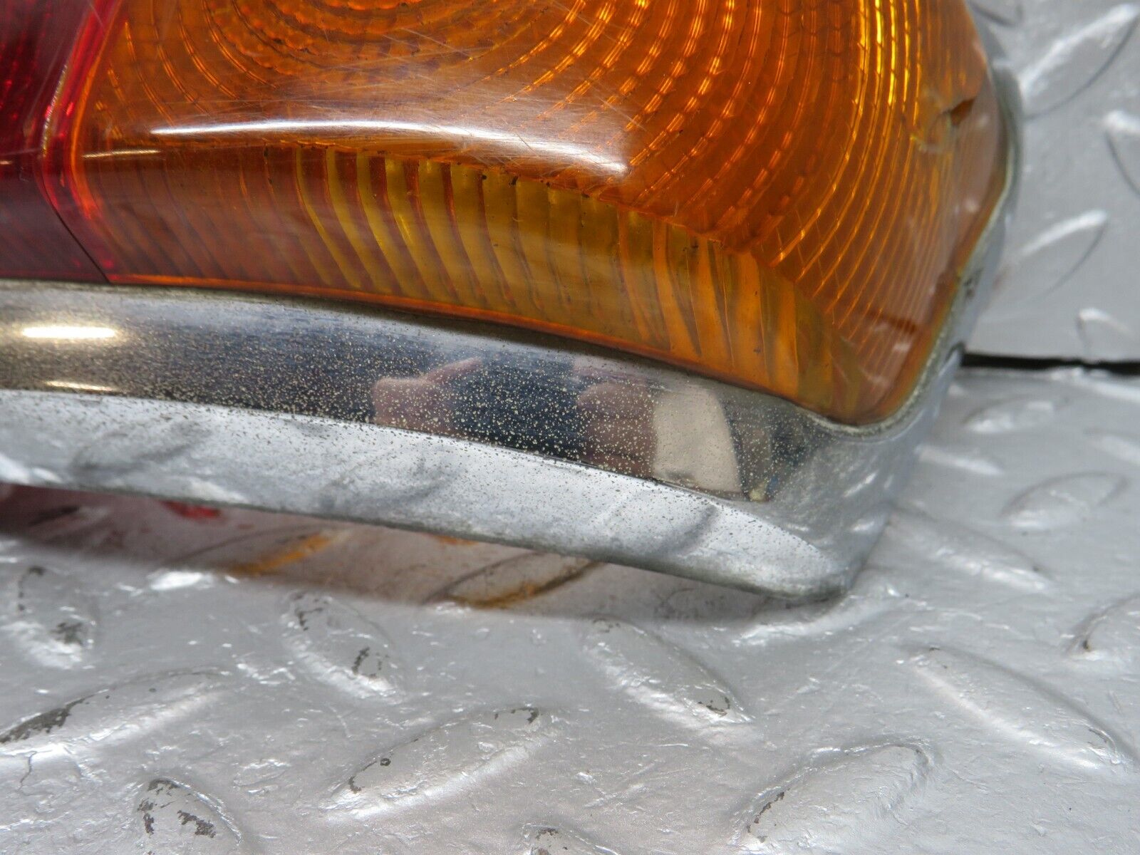 40296 Mercedes-Benz W110 230 Tail Light Lens Hella Right Side BS 2516 Gr1