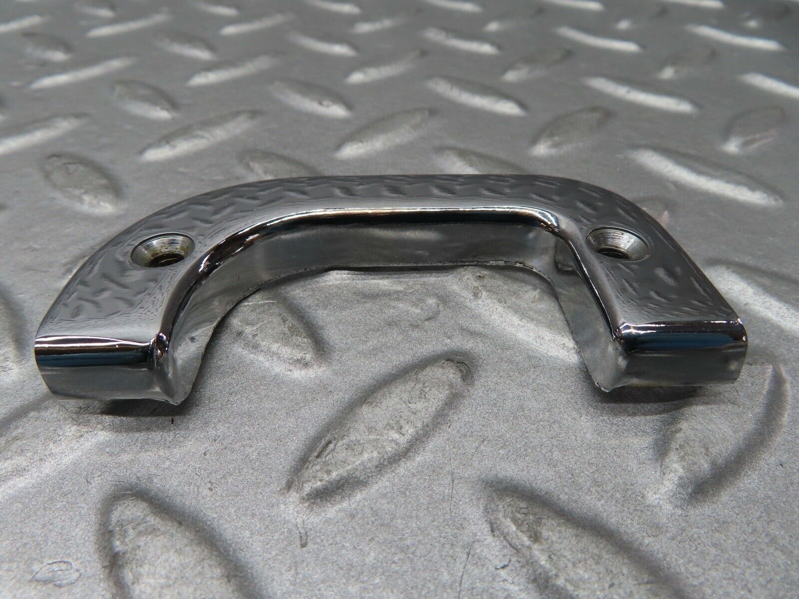 16983 Mercedes-Benz C123 280CE Coupe Left Chrome Door Latch Trim 1237230124