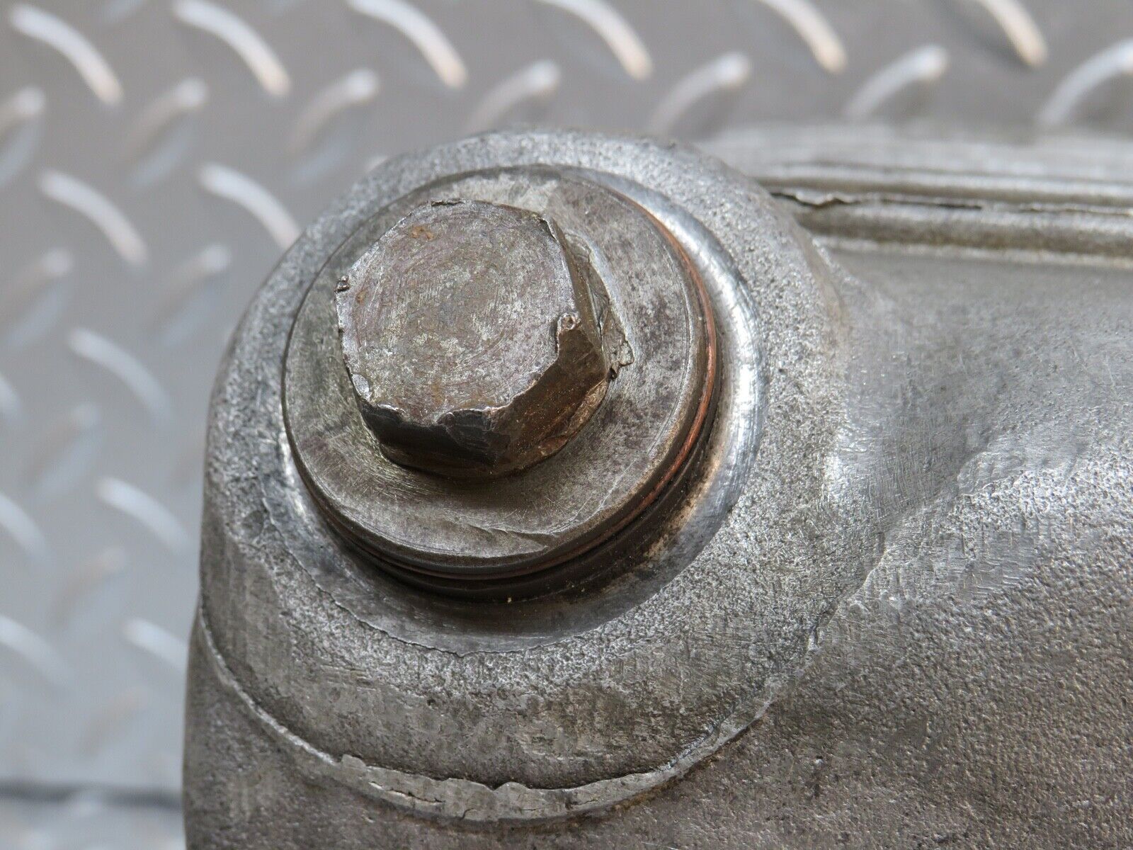 0336 Mercedes-Benz W120 180D Ponton Engine Oil Pan Aluminium 1810101913