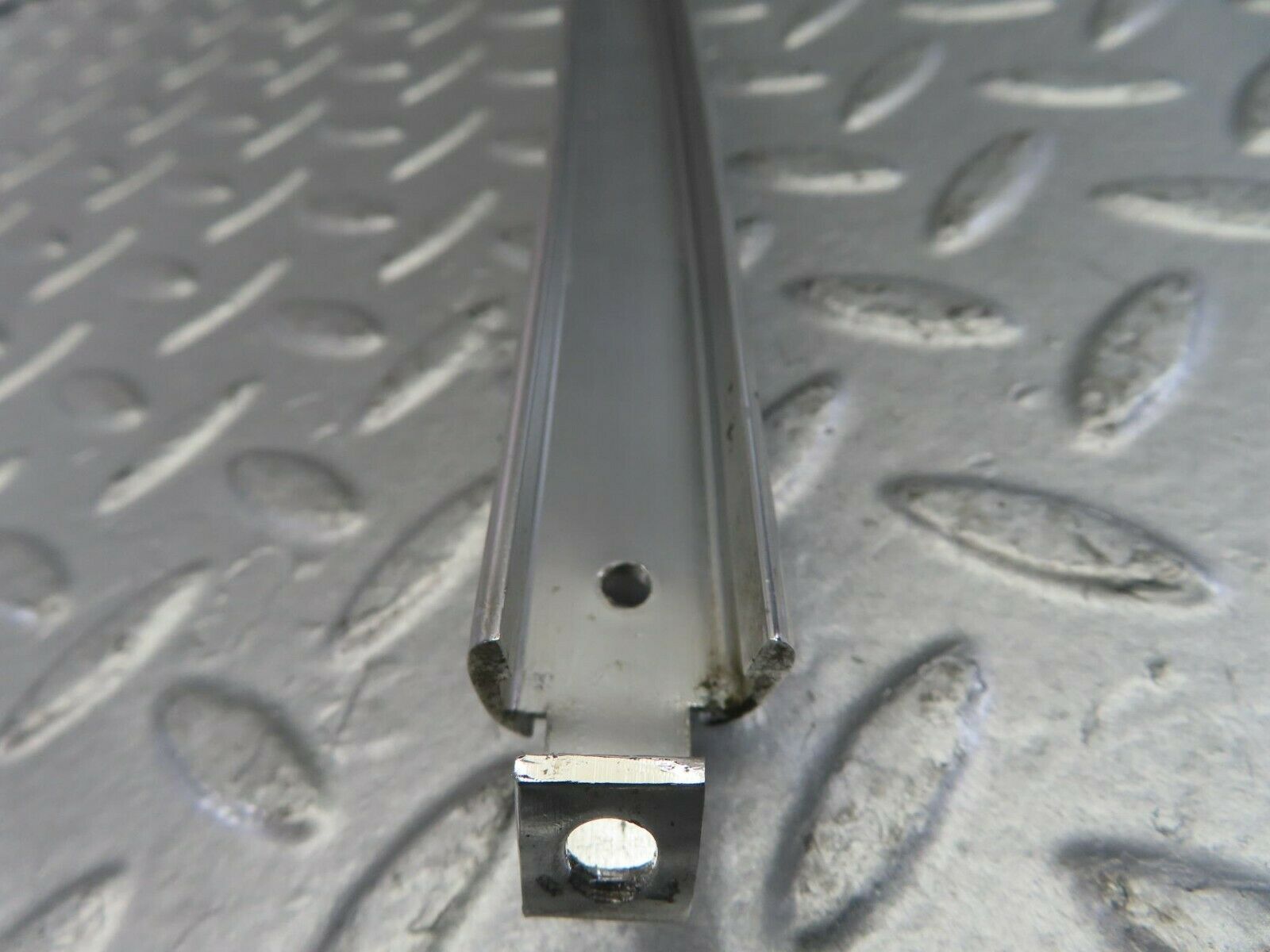 10880 Mercedes-Benz W123 230E Rear Right Chrome Window Channel