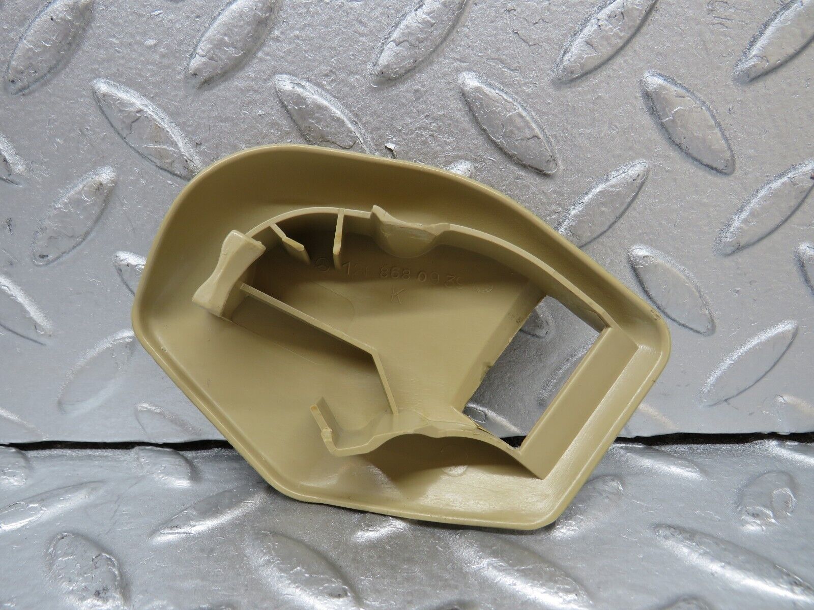 37057 Mercedes-Benz C126 420SEC Coupe Seat Belt Runner Cover Left Beige 1268680939