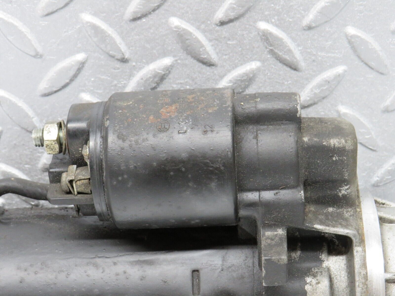 38898 Mercedes-Benz W201 190E 2.6L Starter Motor Bosch 0001110016