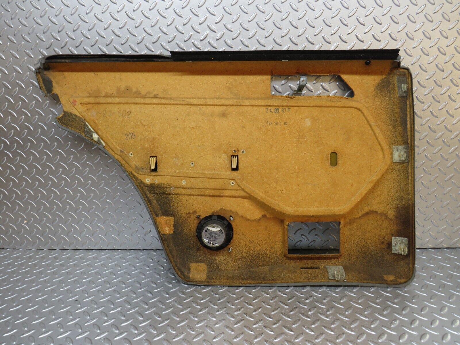 32341 Mercedes-Benz S124 300TE Wagon Rear Right Door Card Grey