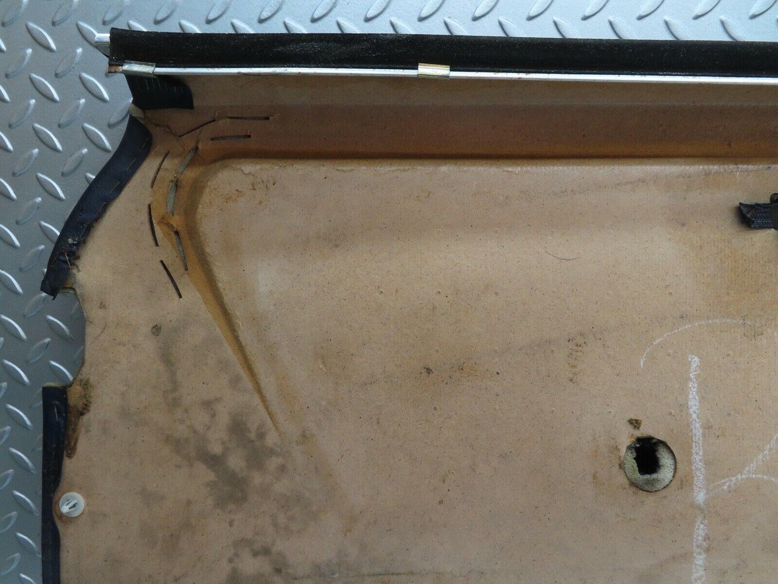 16807 Mercedes-Benz C123 280CE Coupe Front Right Door Card Blue