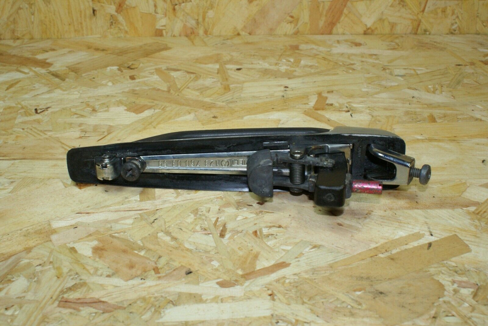 2215 Mercedes-Benz W123 280E Exterior Chrome Door Handle Rear 1237600359