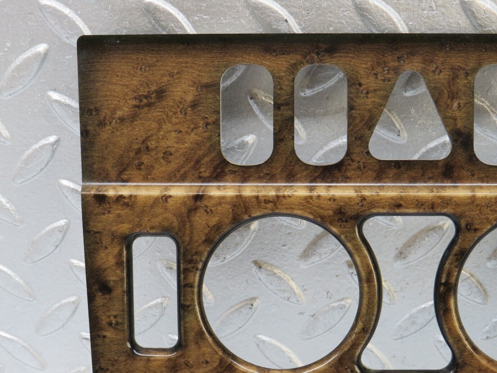 34931 Mercedes-Benz W210 320E Heater Control Panel Wood Trim 2106830308