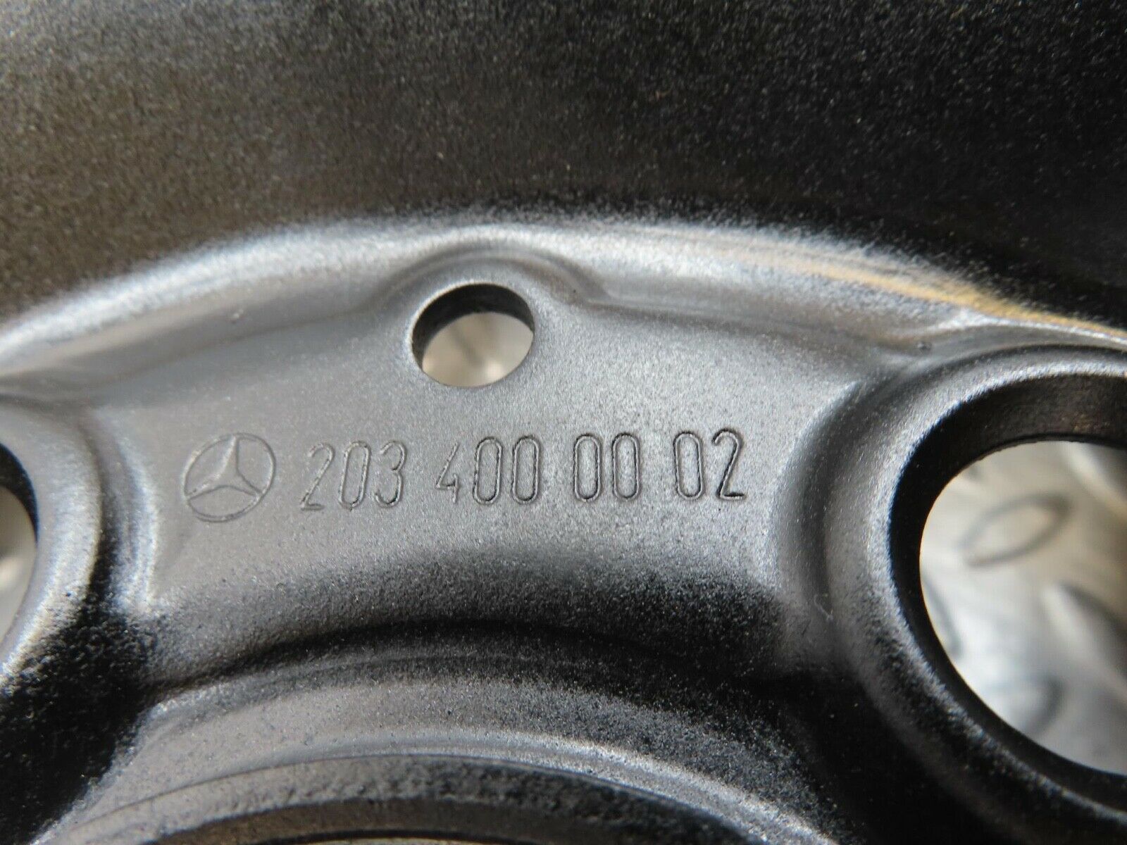 13244 Mercedes-Benz Steel Wheel 6Jx15H2 ET31 5x112 2034000002