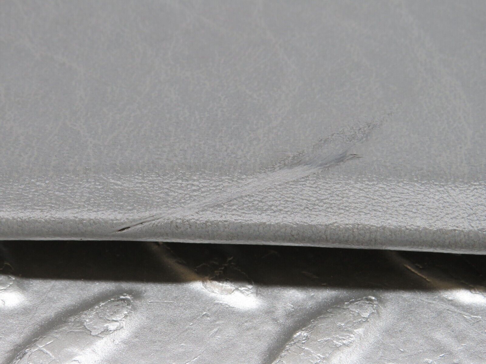 35960 Mercedes-Benz W126 420SE C Pillar Cover Panel Right Side Grey 1266950444