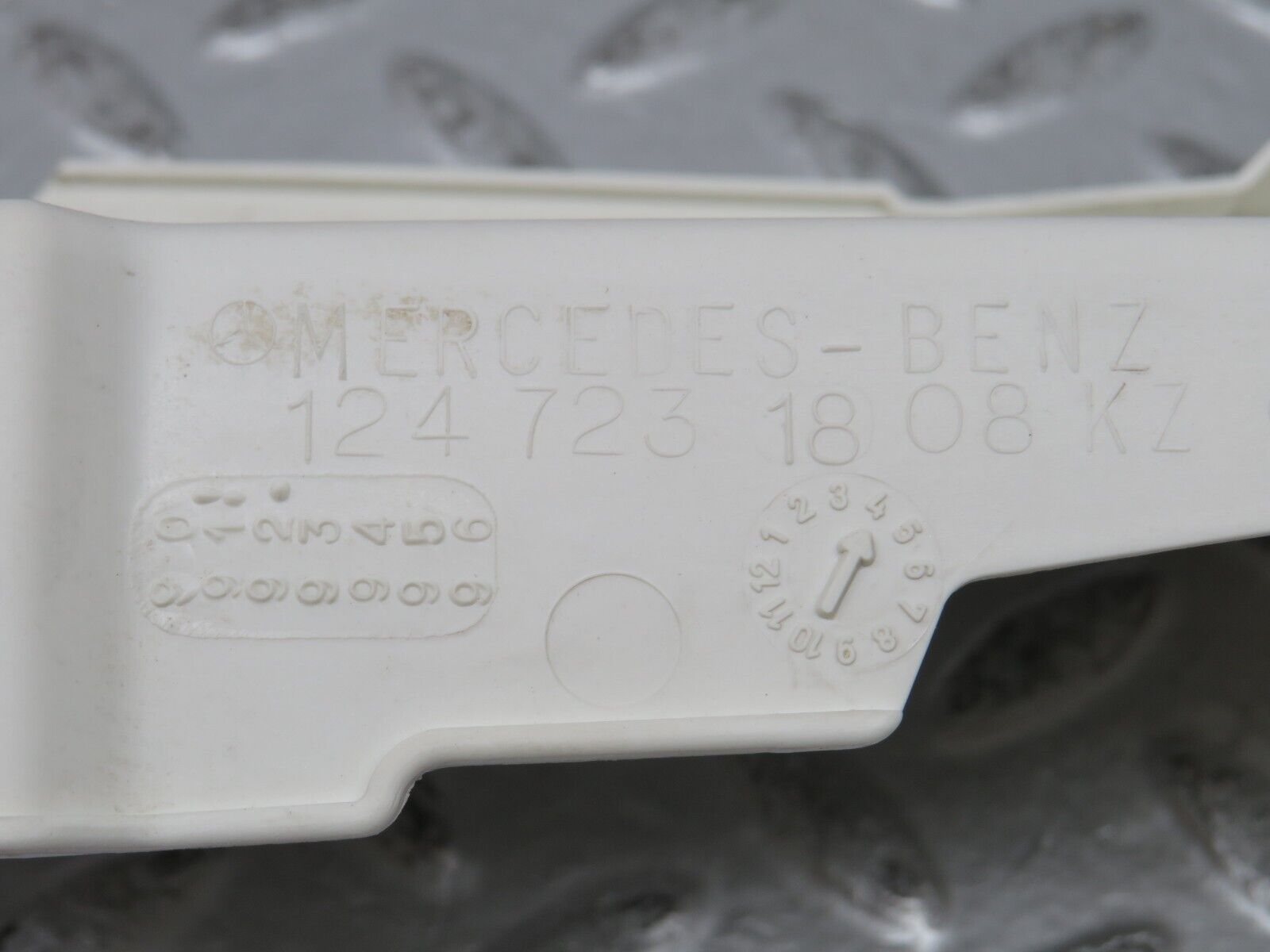 30287 Mercedes-Benz W124 230E Front Door Lock Cover Pair 1247231808 1247231708