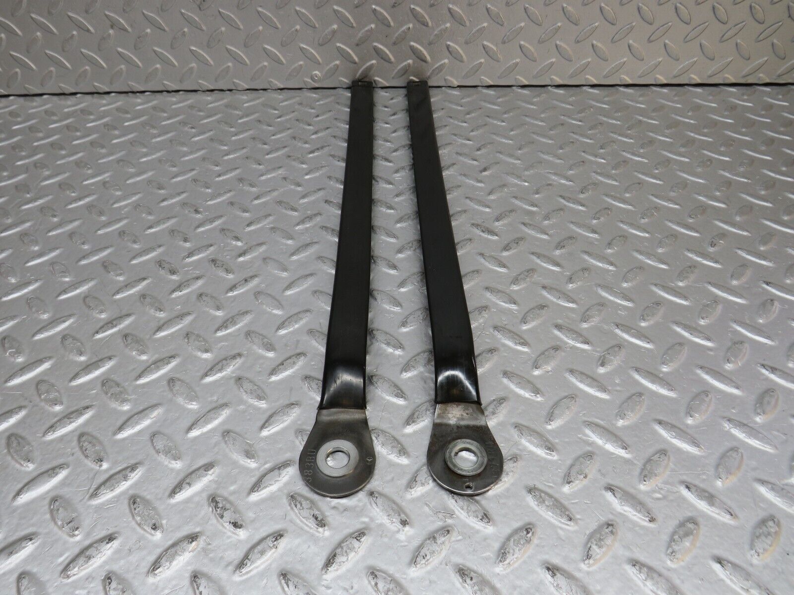 37972 Mercedes-Benz A124 320E Cabriolet Front Seat Belt Runner Pair