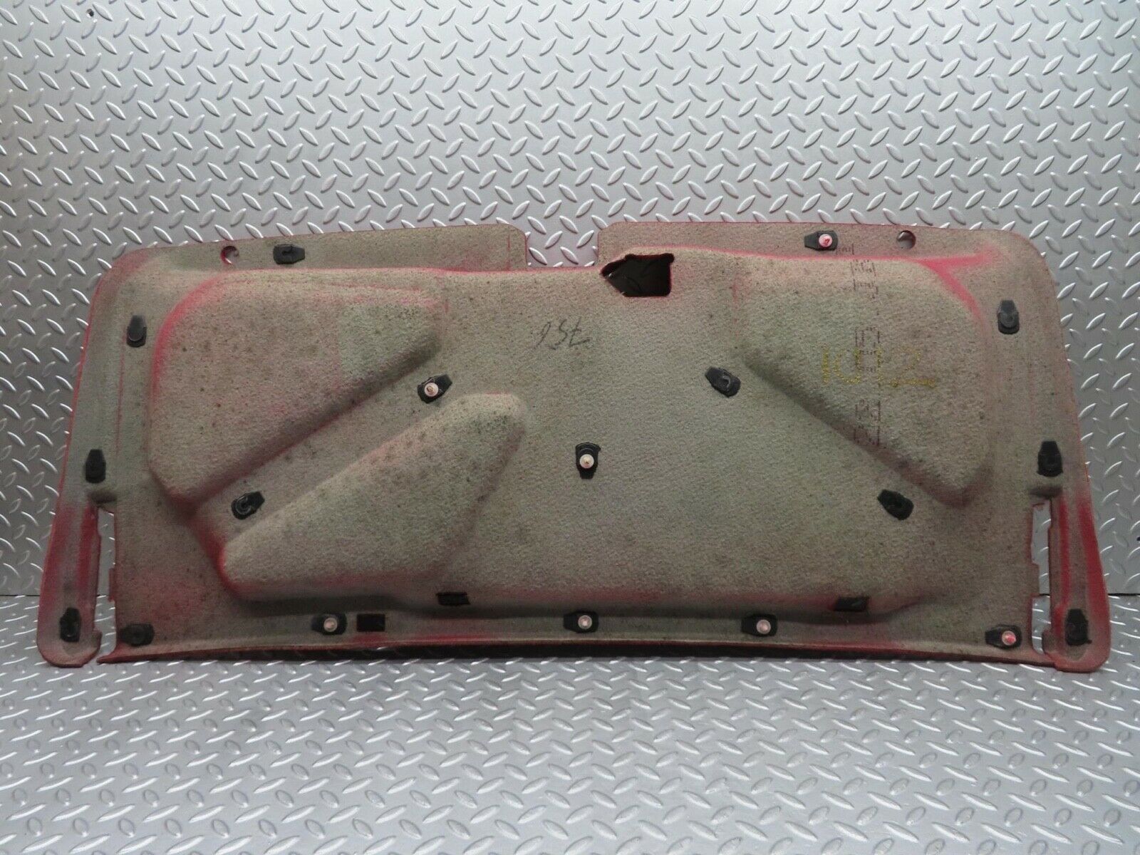 11859 Mercedes-Benz R129 300SL Coupe Interior Boot Lid Cover Panel Red