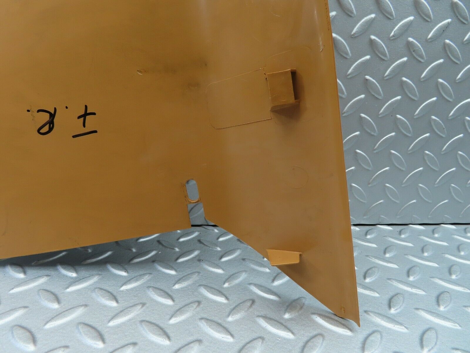 5832 Mercedes-Benz W123 200 Front Right Kick Panel Trim 1236881206