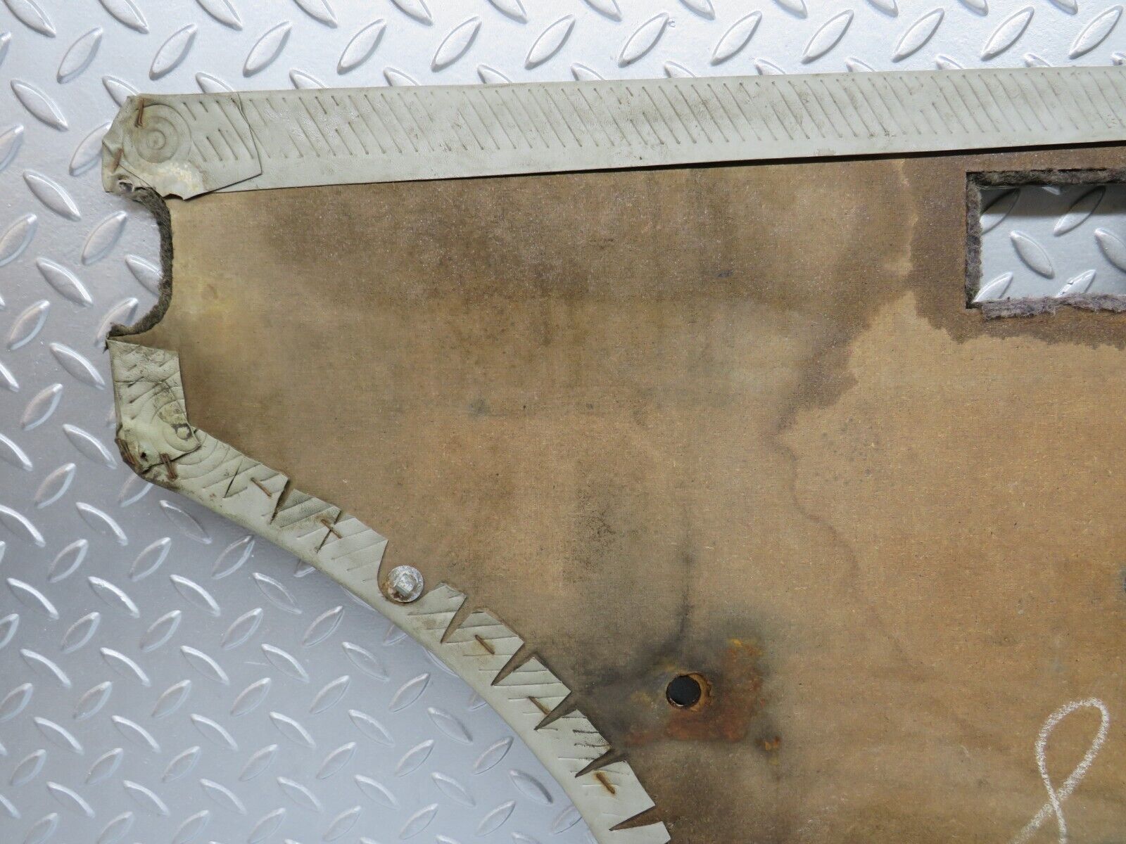 40337 Mercedes-Benz W110 230 Rear Right Door Card Grey