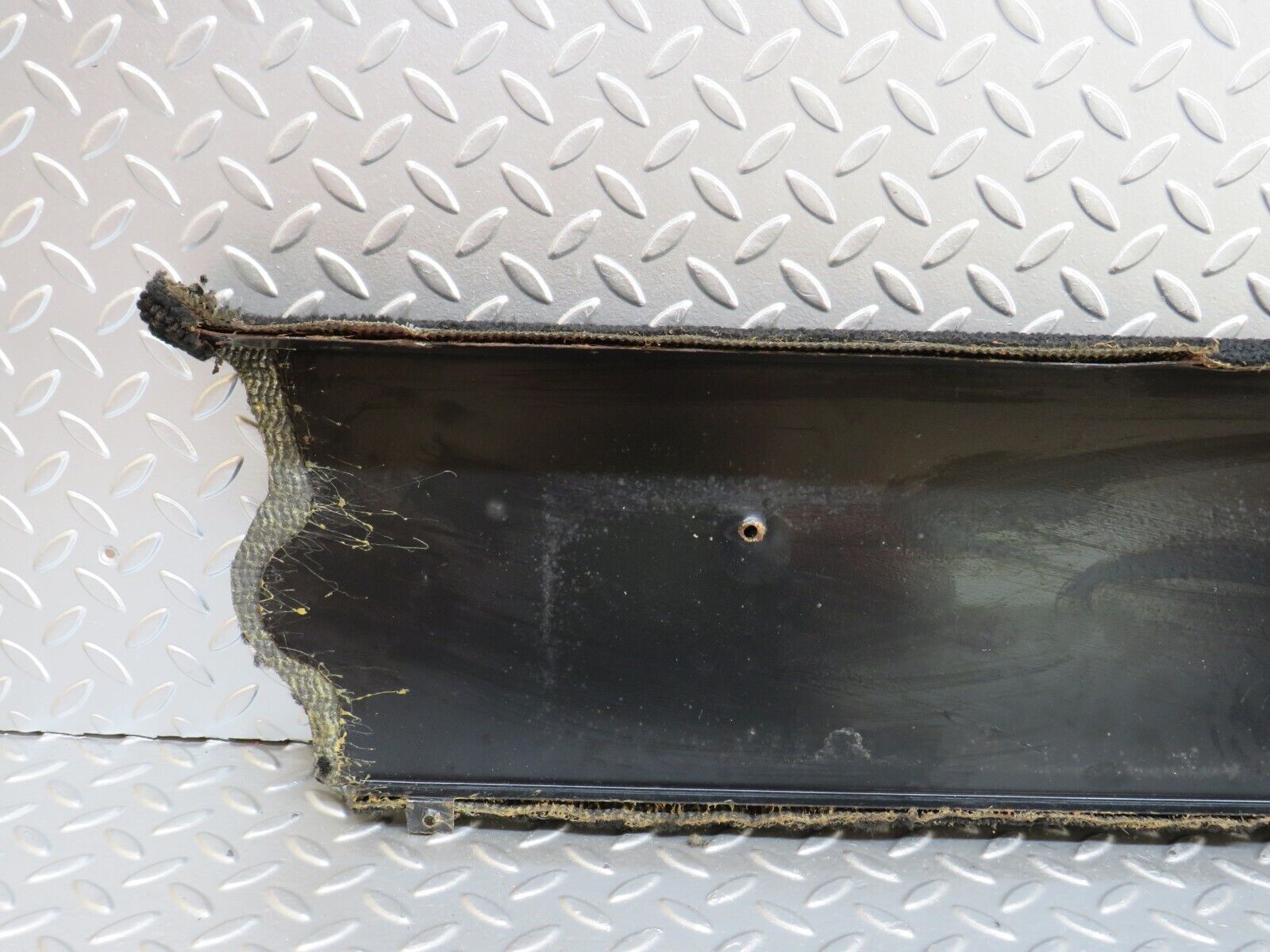 28219 Mercedes-Benz S123 240D Wagon Rear Floor Cover Panel Black