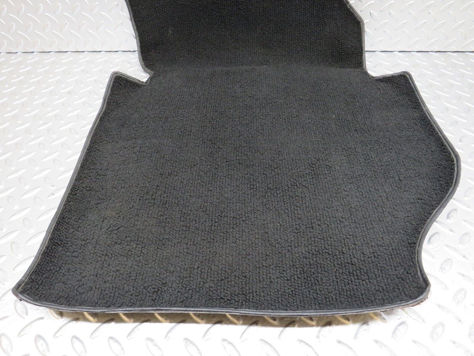 28218 Mercedes-Benz S123 240D Wagon Rear Left Floor Carpet Black 1236800197