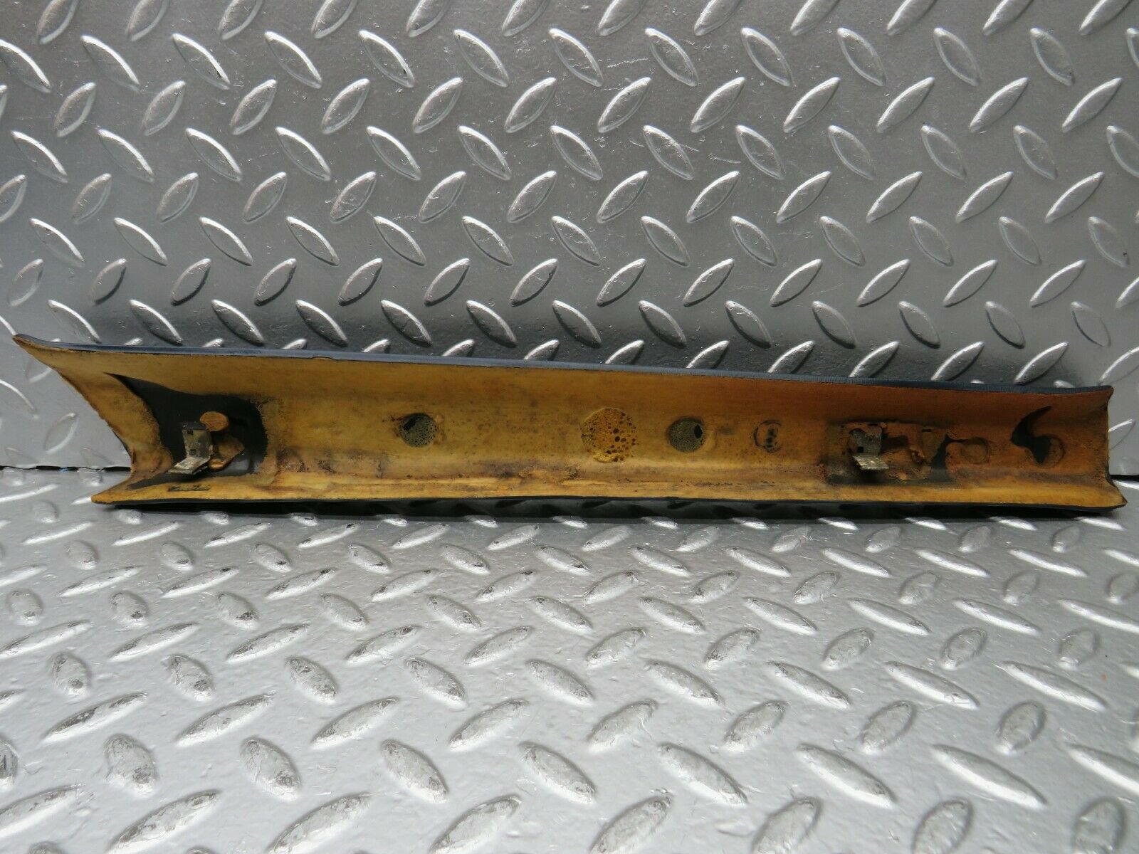 22943 Mercedes-Benz C123 230CE Coupe A Pillar Cover Trim Left Side Blue