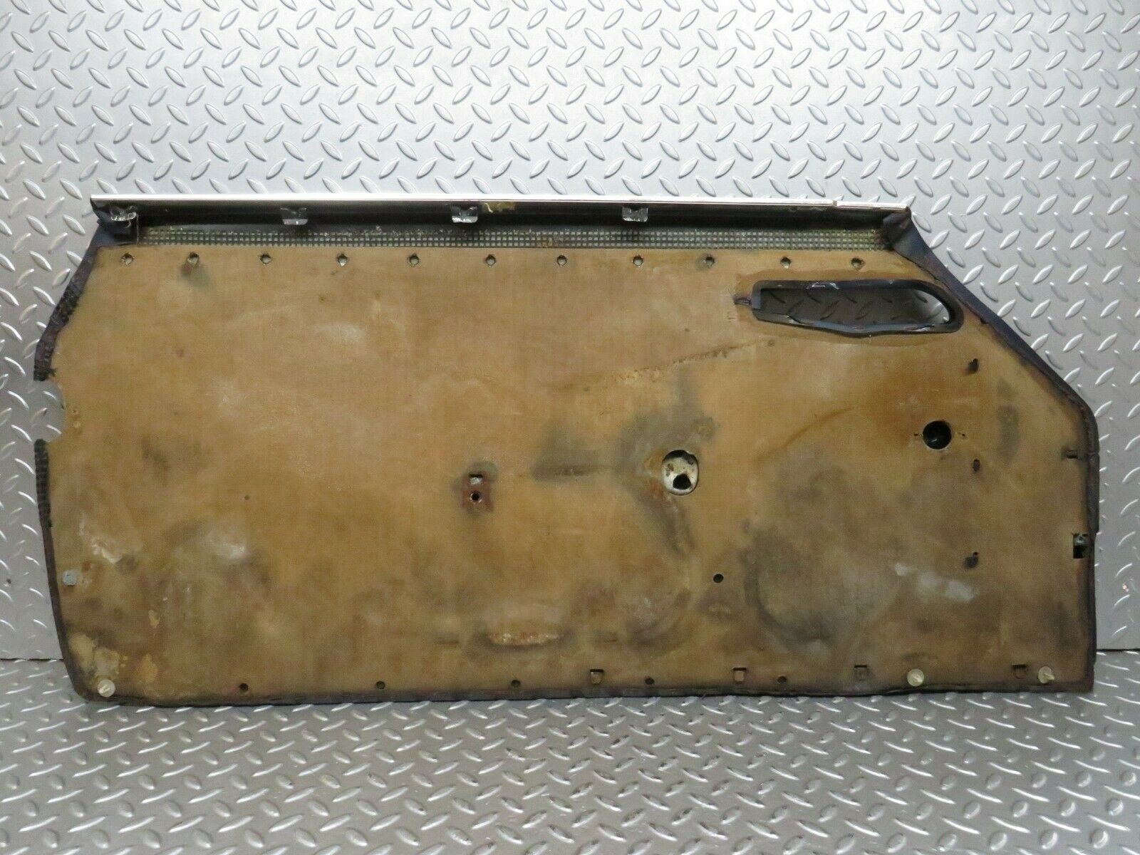 23746 Mercedes-Benz C107 450SLC Coupe Right Door Card Blue