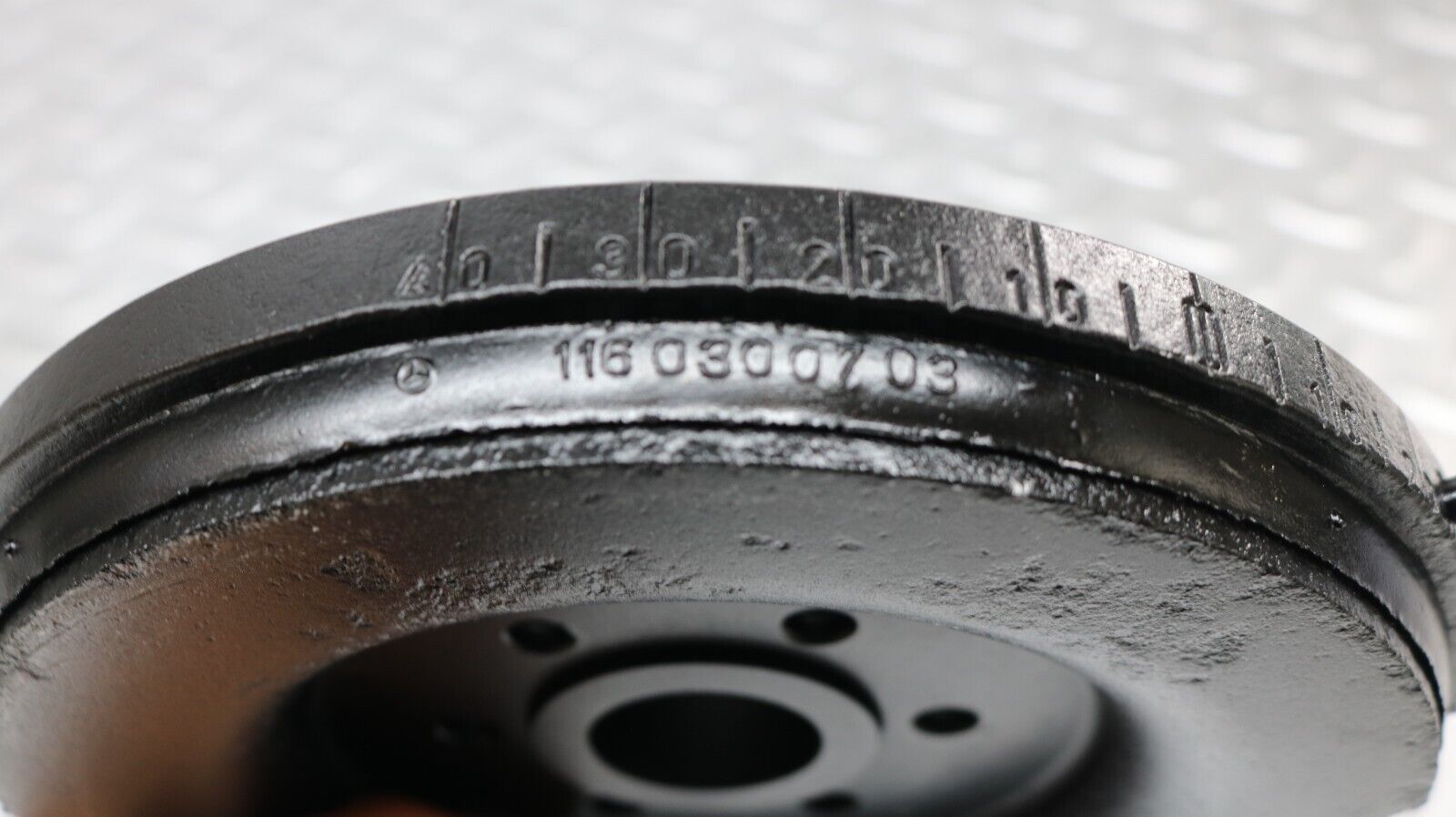 37201 Mercedes-Benz C126 420SEC Coupe Crankshaft Vibration Damper 1160300703