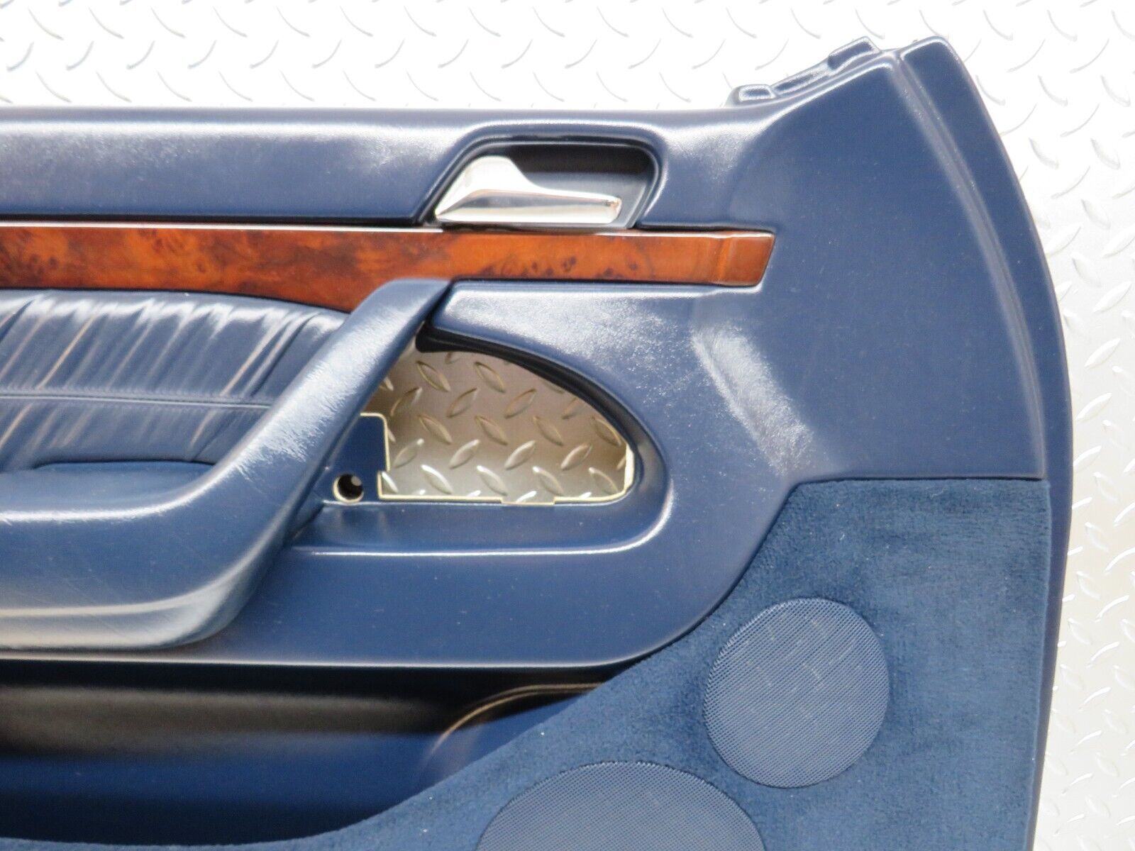 24640 Mercedes-Benz W140 S320 Front Left Door Card Blue