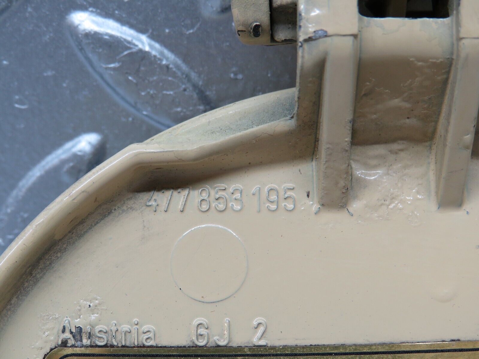 30066 Porsche 924 Fuel Tank Flap Cap 477853195