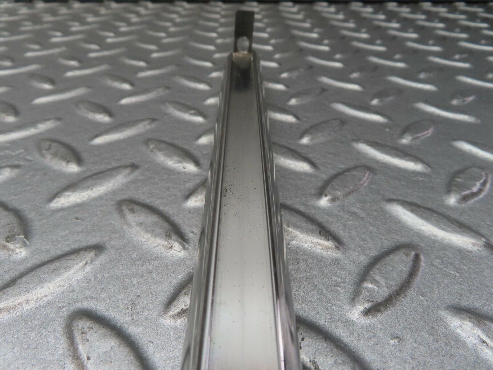 13194 Mercedes-Benz W111 220S Rear Left Door Rear Chrome Window Channel