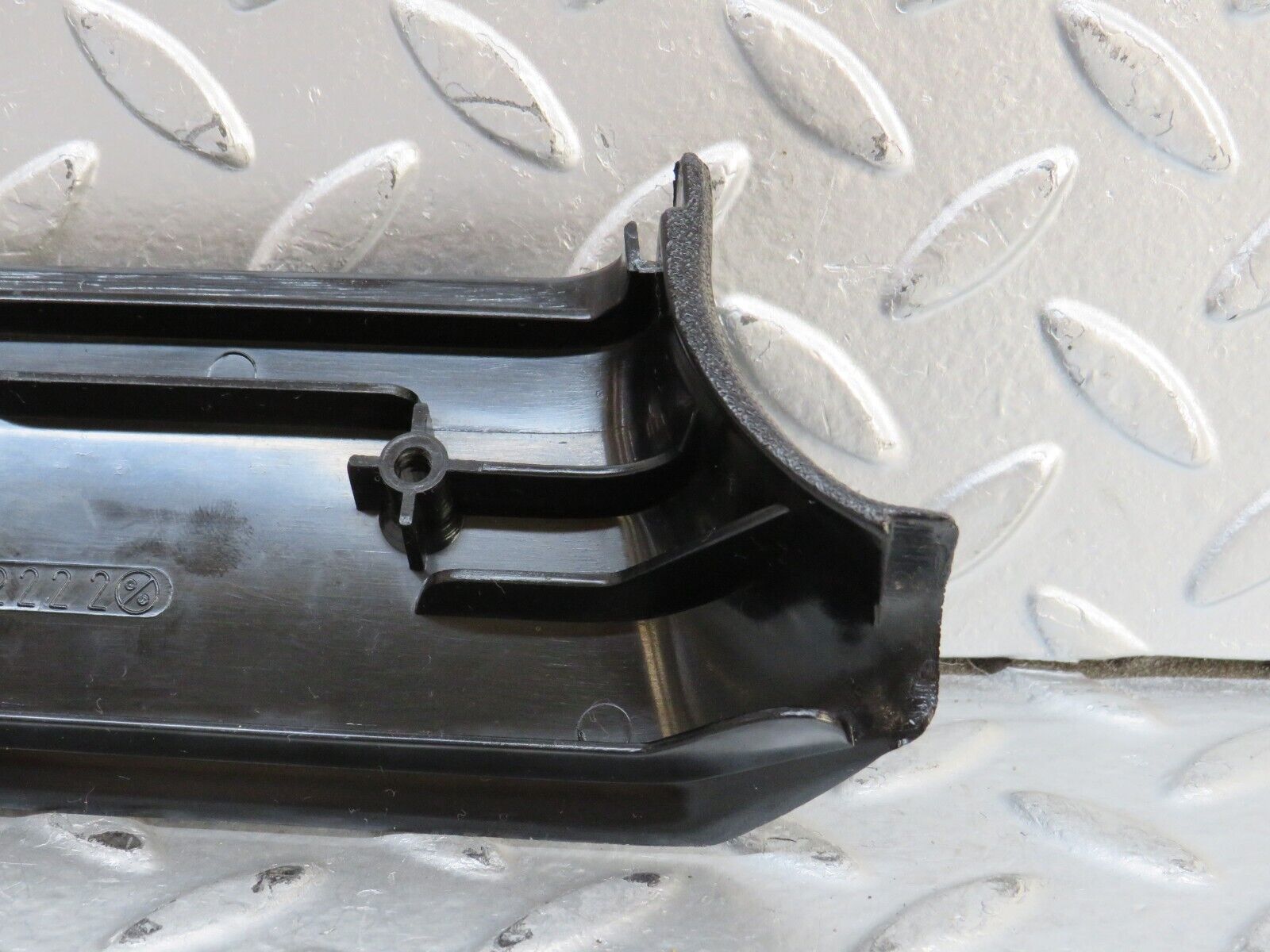 28267 Mercedes-Benz S123 240D Wagon B Pillar Bottom Cover Right 1236922222