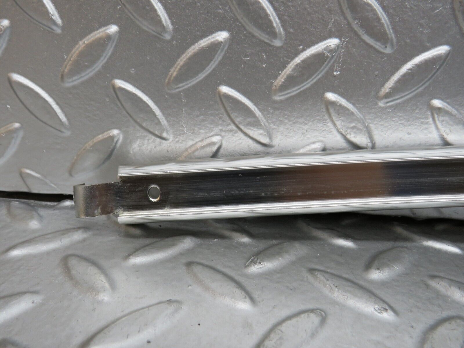 29639 Mercedes-Benz W123 230E Rear Right Door Chrome Window Channel