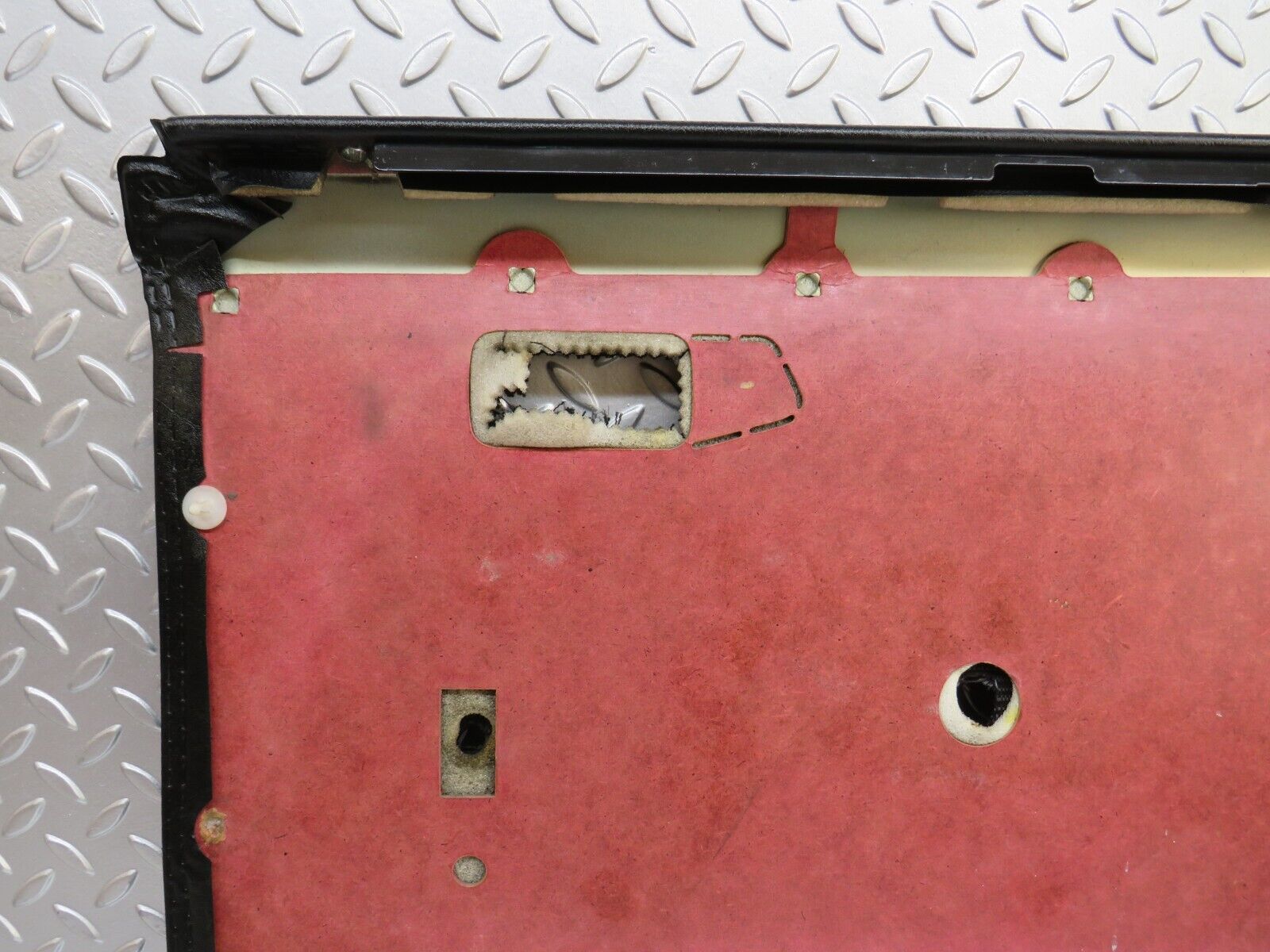 28205 Mercedes-Benz S123 240D Wagon Rear Left Door Card Black